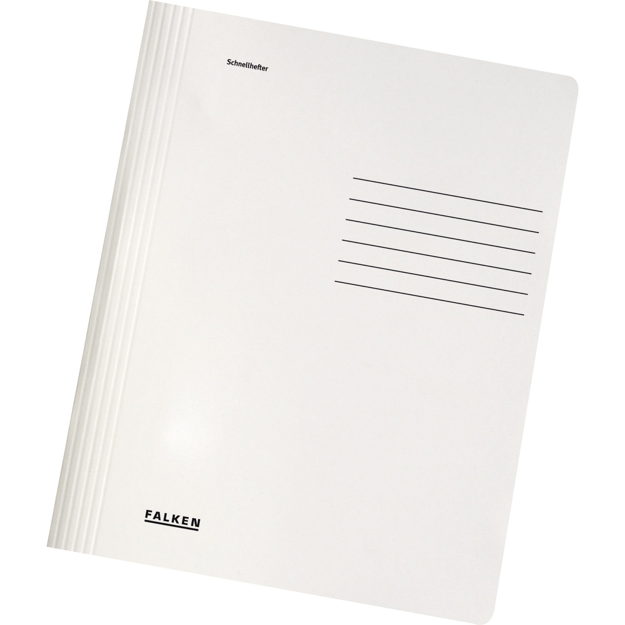 Falken Hefter Schnellhefter 26001256 A4 Karton weiß