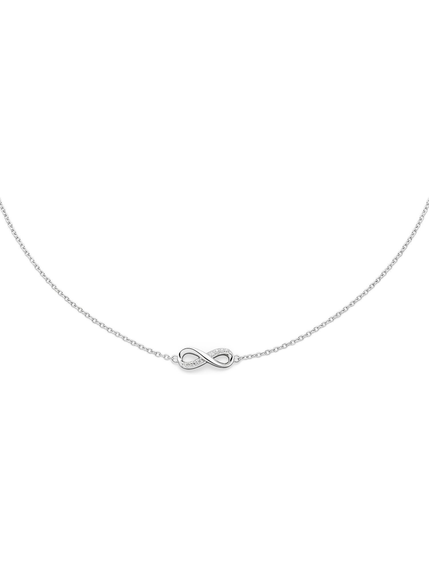 s.Oliver Armband S.Oliver Damen-Armband 925er Silber 8 Zirkonia