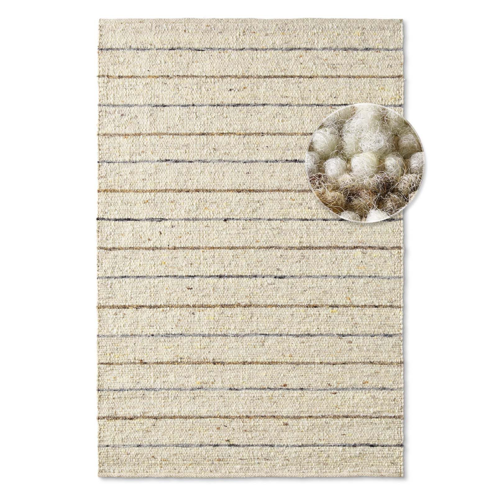 TaraCarpet Wollteppich TaraCarpet Weidenthal handgewebter Schurwollteppich günstig online kaufen