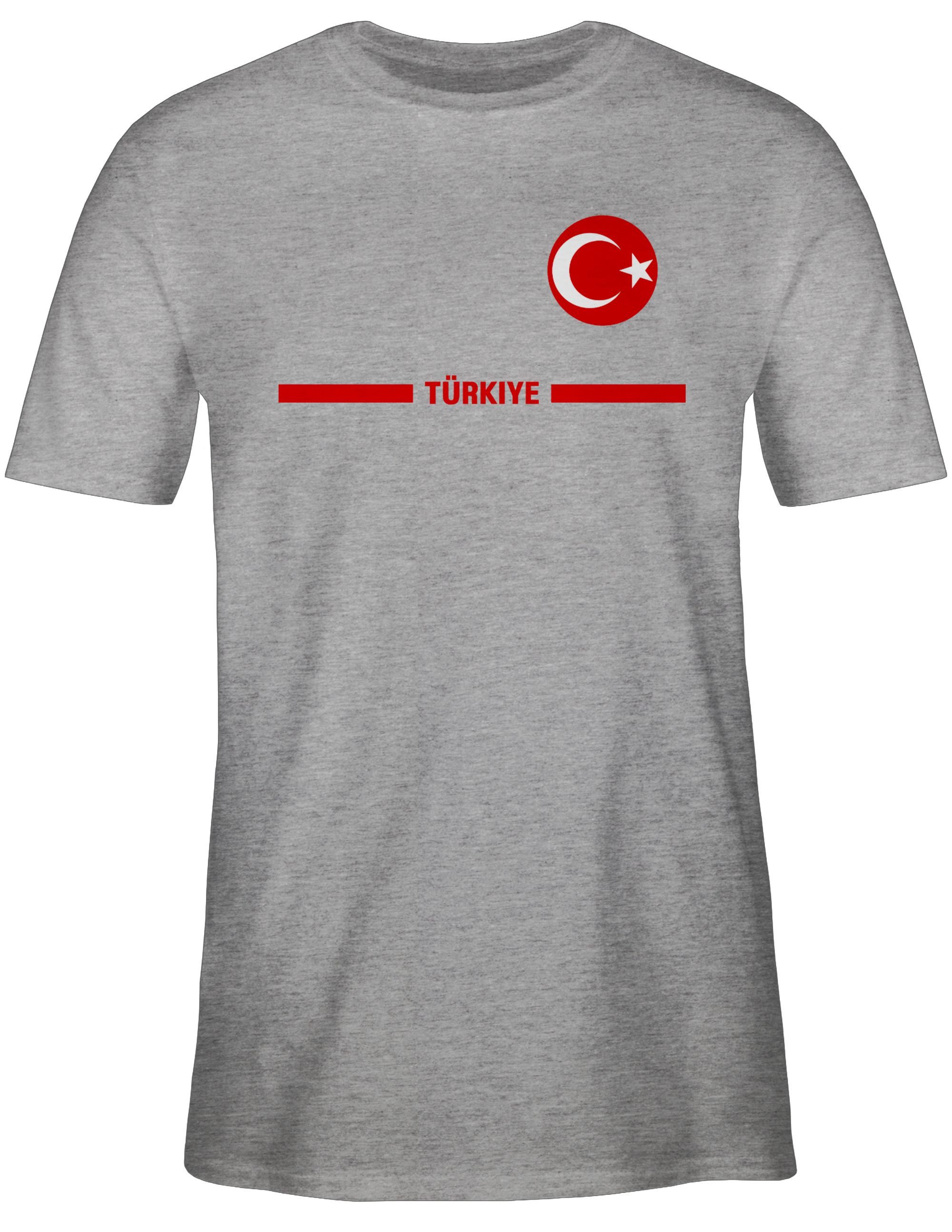 Shirtracer T-Shirt Türkei Trikot Wappen, Türkiye günstig online kaufen