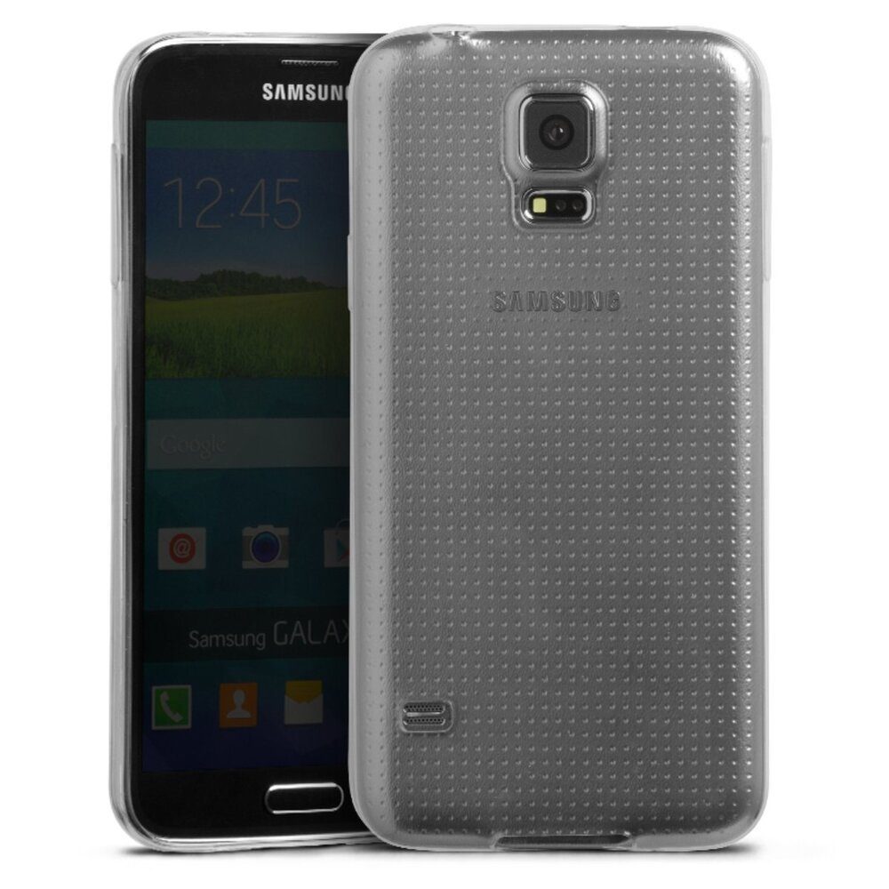 DeinDesign Handyhülle Kein Design Blank, Samsung Galaxy S5 Slim Case Silikon Hülle Ultra Dünn Schutzhülle