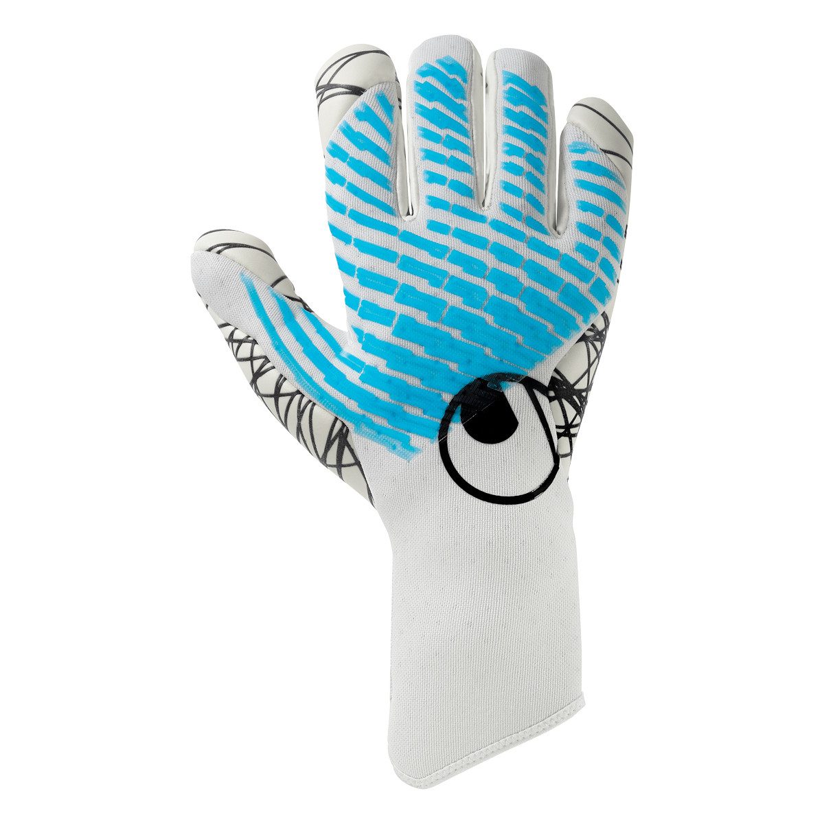 uhlsport Torwarthandschuhe Torwarthandschuhe FM Cybertec Ultragrip HN (Paar, 1-St., mit Verschluss)