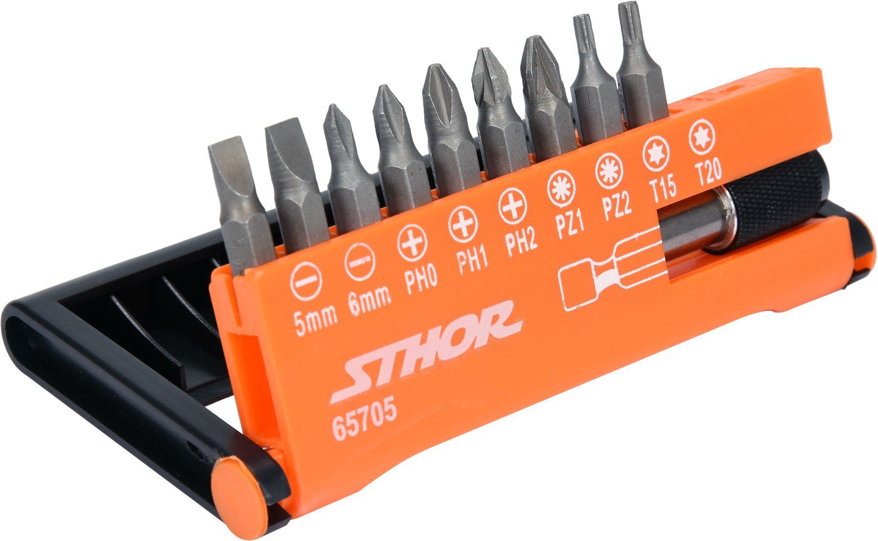 TRIZERATOP Bohrer- und Bitset Bitsatz Bit-Set Bitsortiment 10 Teilig, Bit-set
