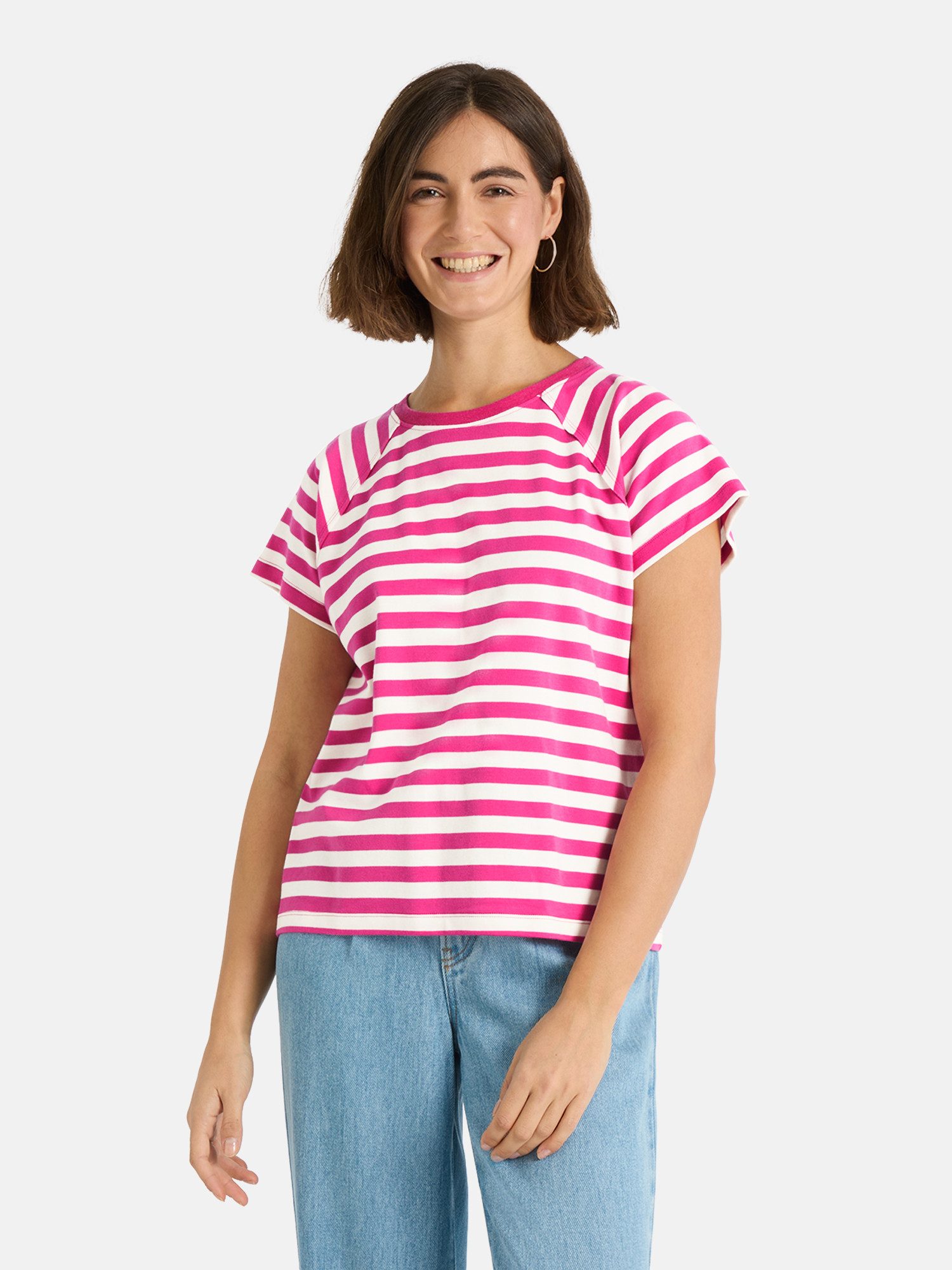 Lieblingsstück T-Shirt TaraEP aus reiner Baumwolle, im Streifendesign günstig online kaufen