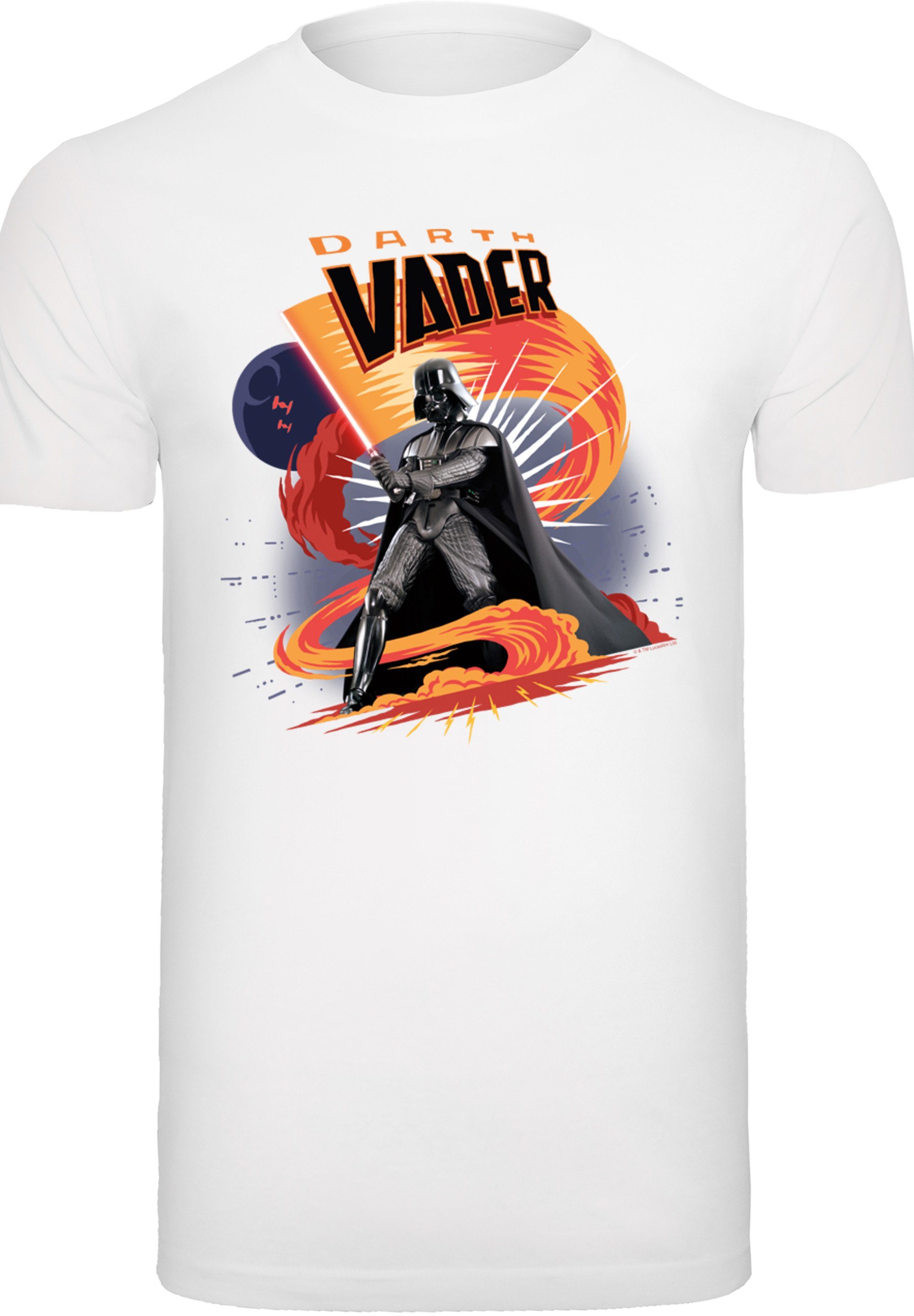 Herren Shirts F4NT4STIC T-Shirt Star Wars Darth Vader Swirling Fury