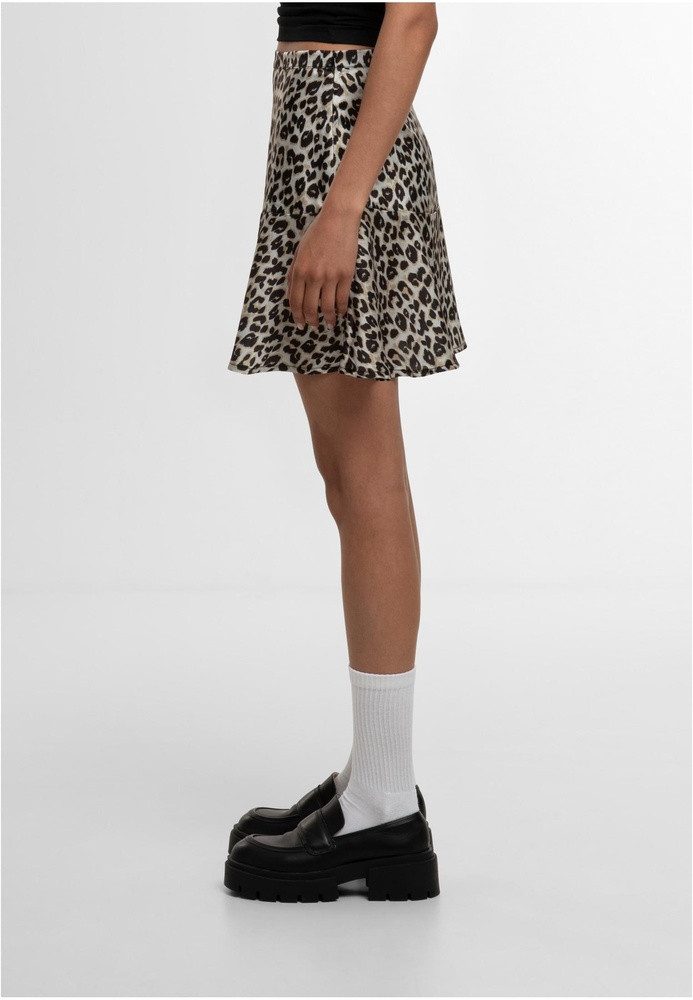 URBAN CLASSICS Minirock Ladies Leo Volants Mini Skirt