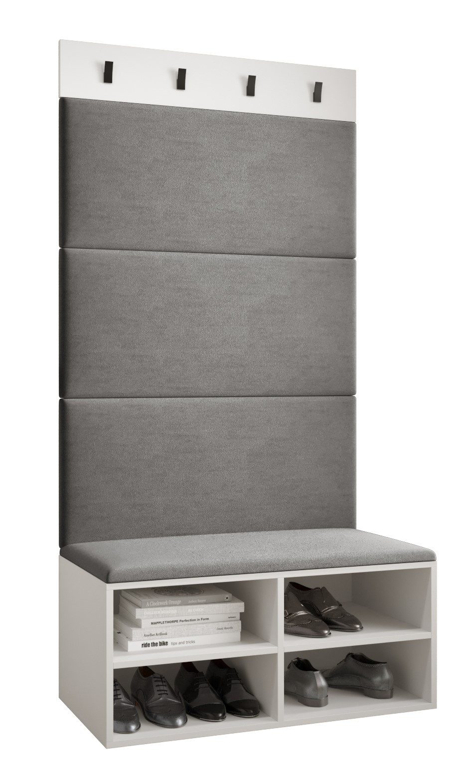 ABIKS MÖBEL Garderoben-Set MIRO Set 2, Garderobe mit gepolsterten Paneelen, günstig online kaufen