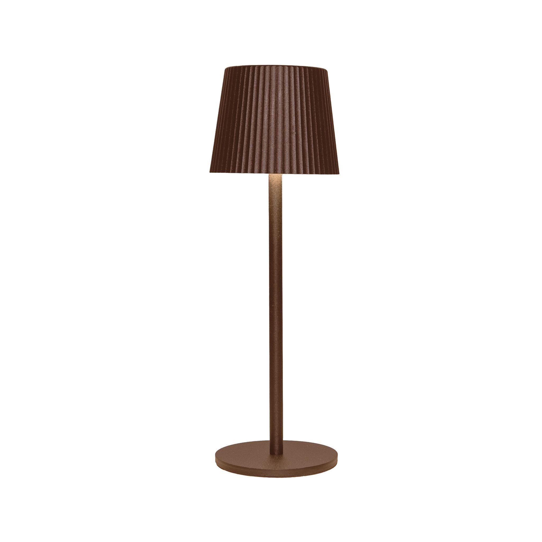 Coen Bakker Deco BV LED Außen-Tischleuchte Touch Tischlampe dimmbar mit Akku, In-/Outdoor, Touch-Funktion, LED fest verbaut, Kaltweiß, Warmweiß, Tageslichtweiß