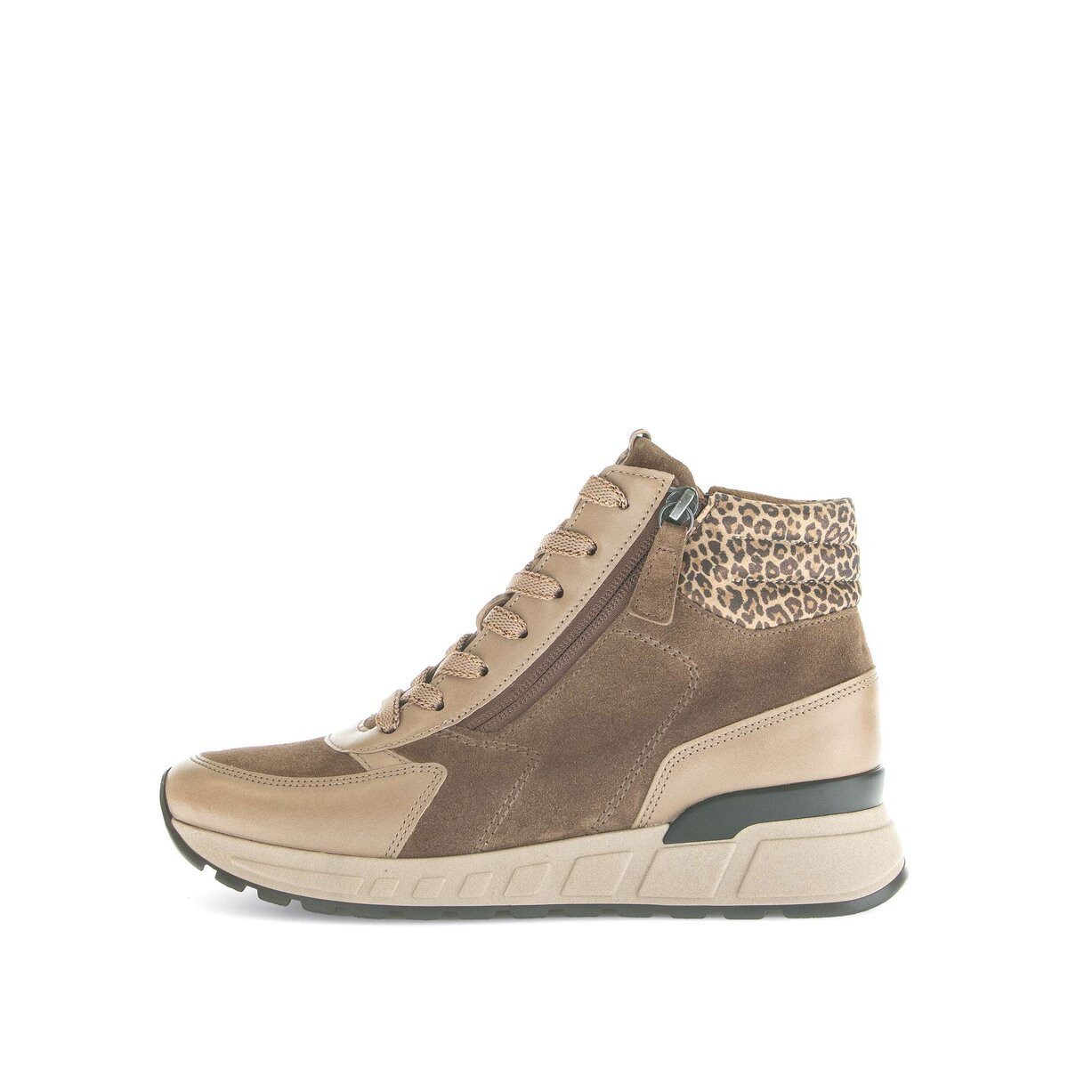 Gabor Sportliche Stiefelette Materialmix Leder Stiefelette günstig online kaufen
