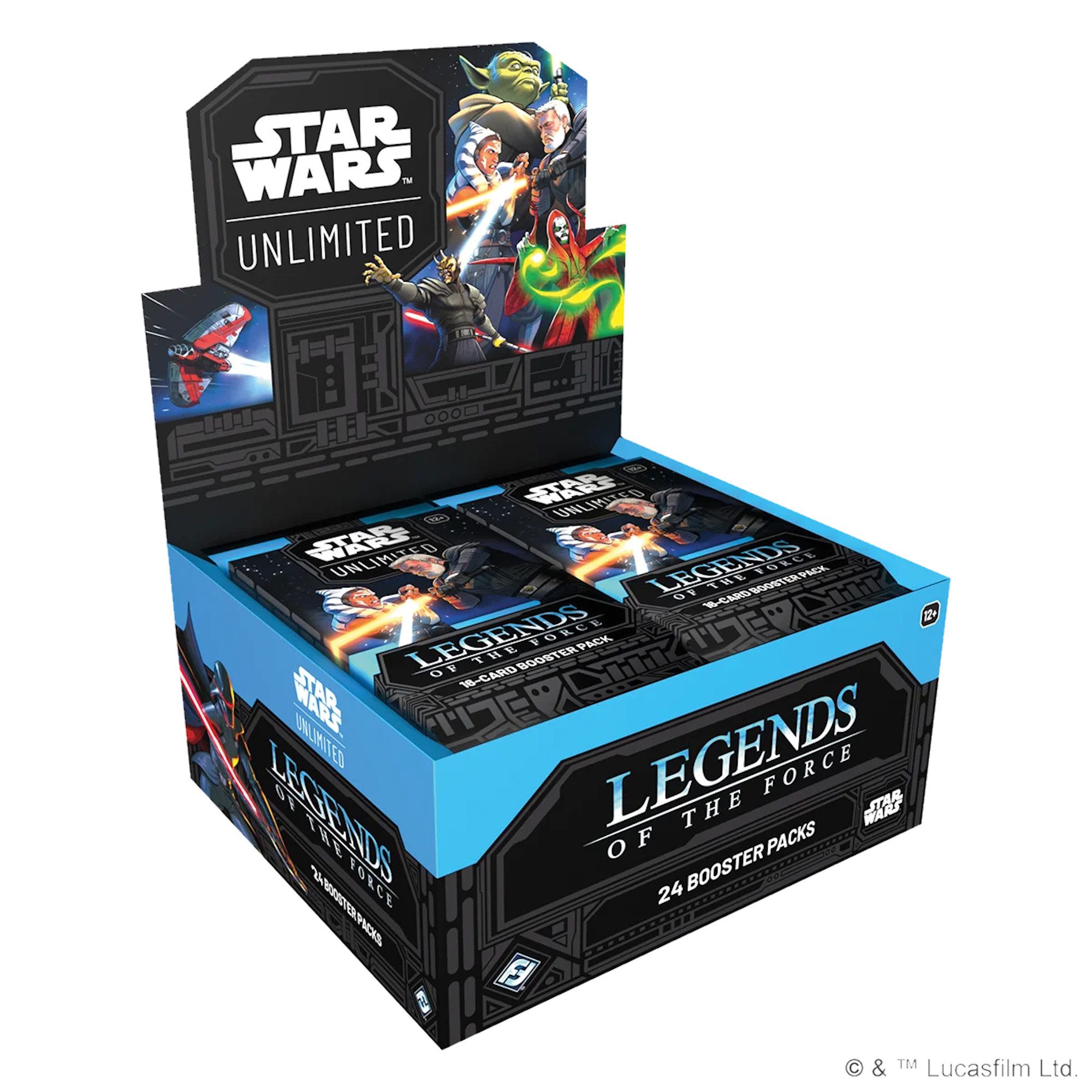 Fantasy Flight Games Sammelkarte Star Wars - Legenden der Macht Display (Englisch)