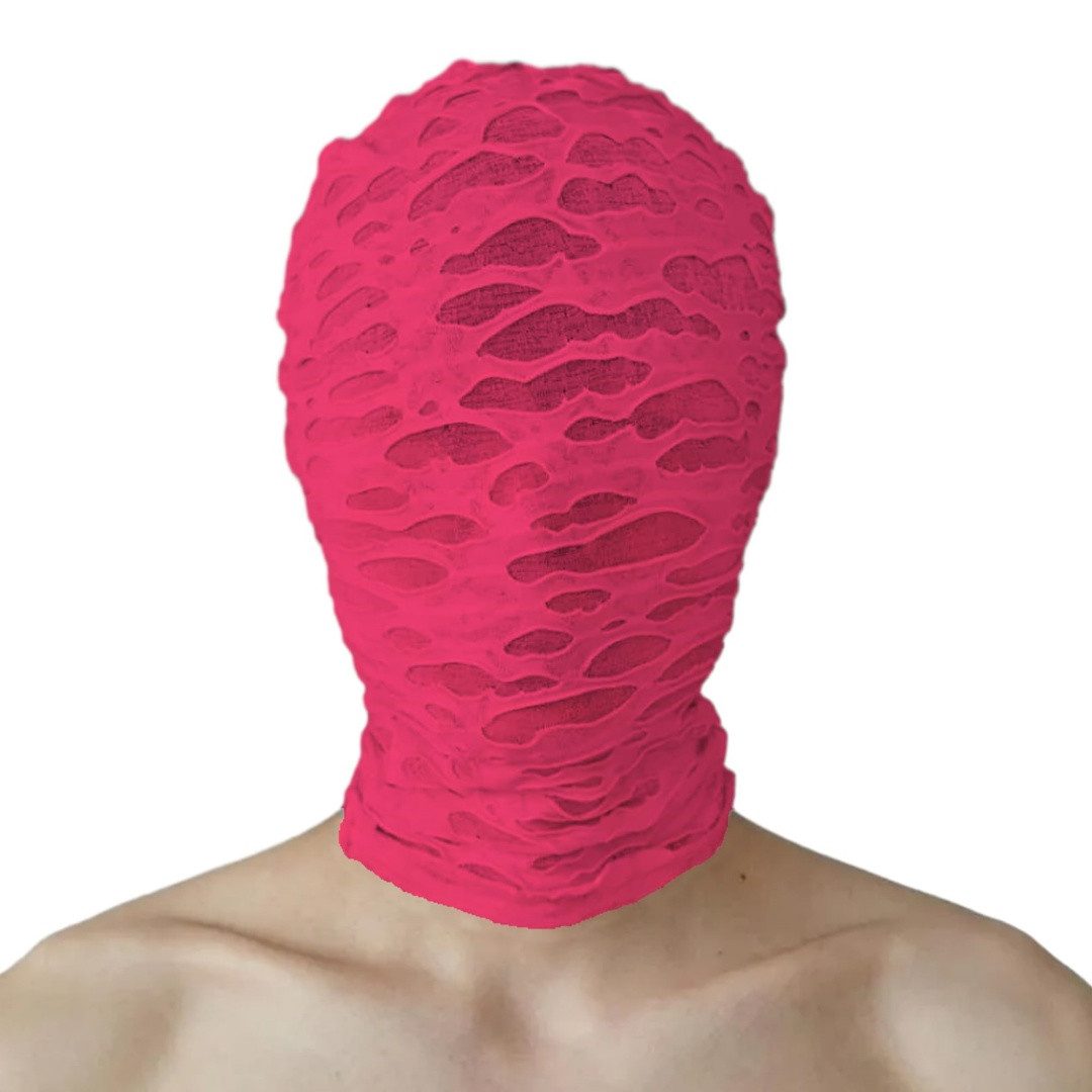 Sorvyzxn Kostüm Halloween Masken Unisex, Dehnbare Ganzgesichts Maskenhaube aus Mesh, für Karneval,Halloween, Maskenball, Cosplay und Kostümpartys