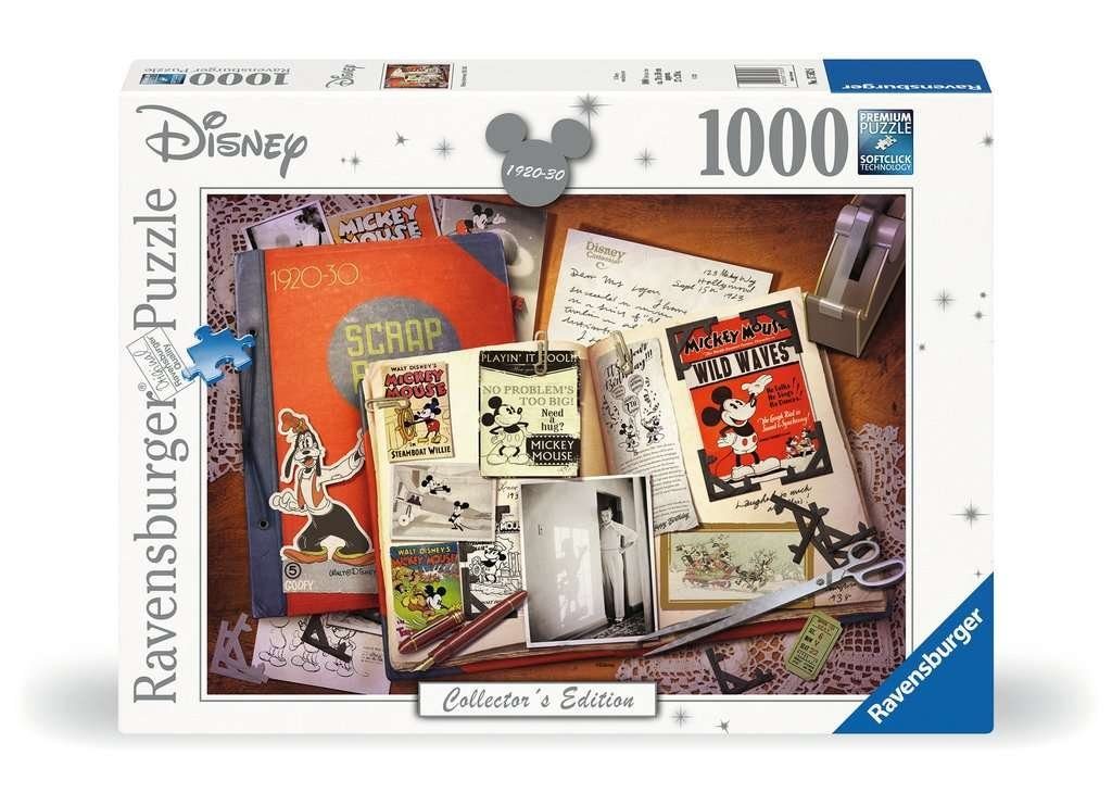 Ravensburger Puzzle 1930 Mickey Anniversary 1000 Teile Puzzle, 1000 Puzzleteile, Made in Europe