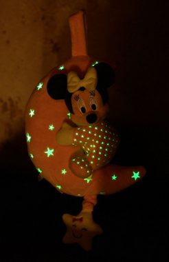 SIMBA Spieluhr Disney Glow in the dark, Starry Night Minnie und Mond, mit leuchtenden Elementen