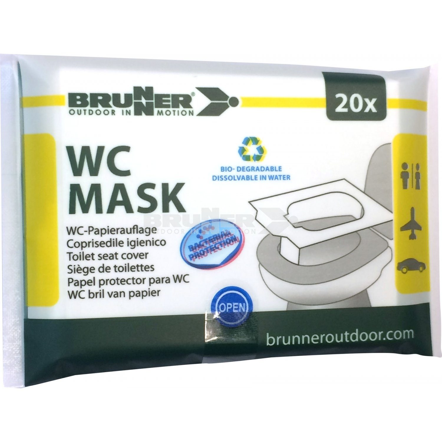 BRUNNER Badaccessoire-Set Brunner WC-Mask günstig online kaufen