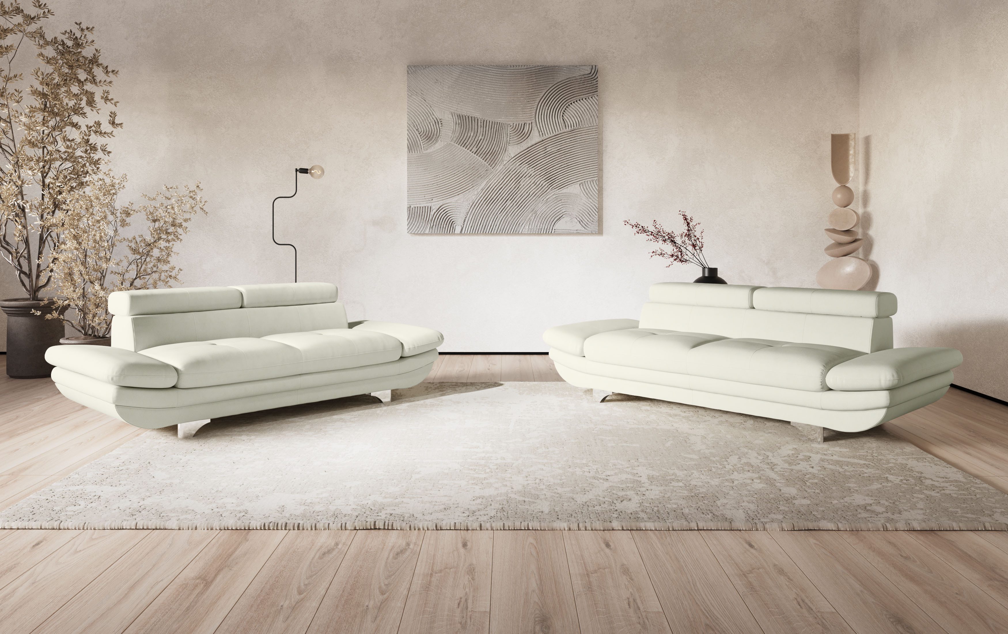 COTTA 2-Sitzer Enterprise, Big-Sofa, mit Armteilverstellung günstig online kaufen
