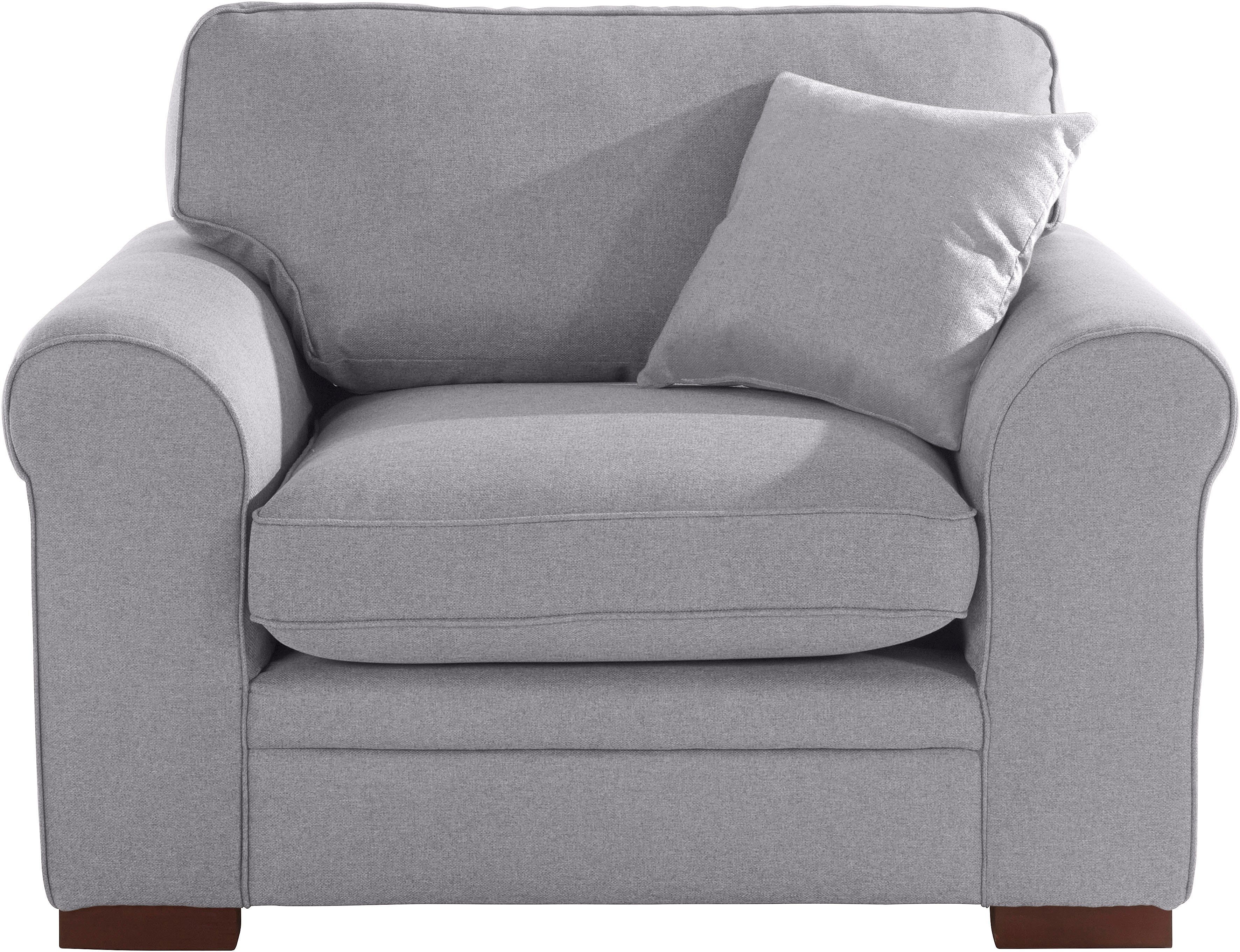 Home affaire Sessel Broughton, weiche Polsterung, passend zur Serie "Broughton", in 3 Bezugsarten. Reduzierter Preis € 399,99. Unverbindliche Preisempfehlung € 588,99