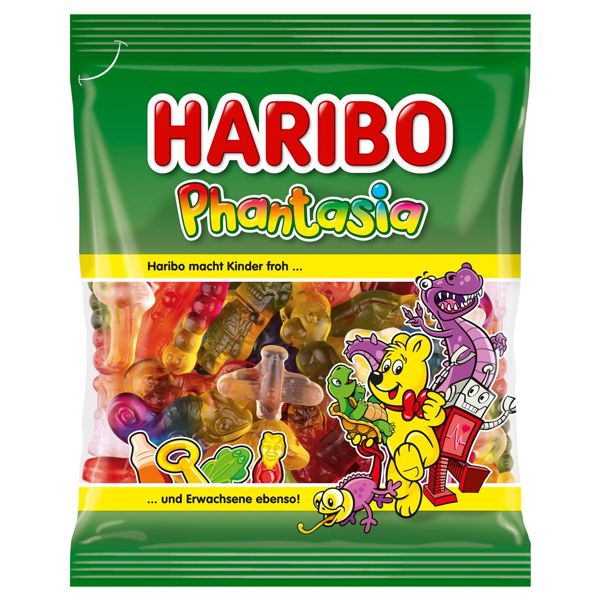 HARIBO Süßigkeit, Haribo Phantasia Fruchtgummi und Schaumzucker bunte Mischung 175g