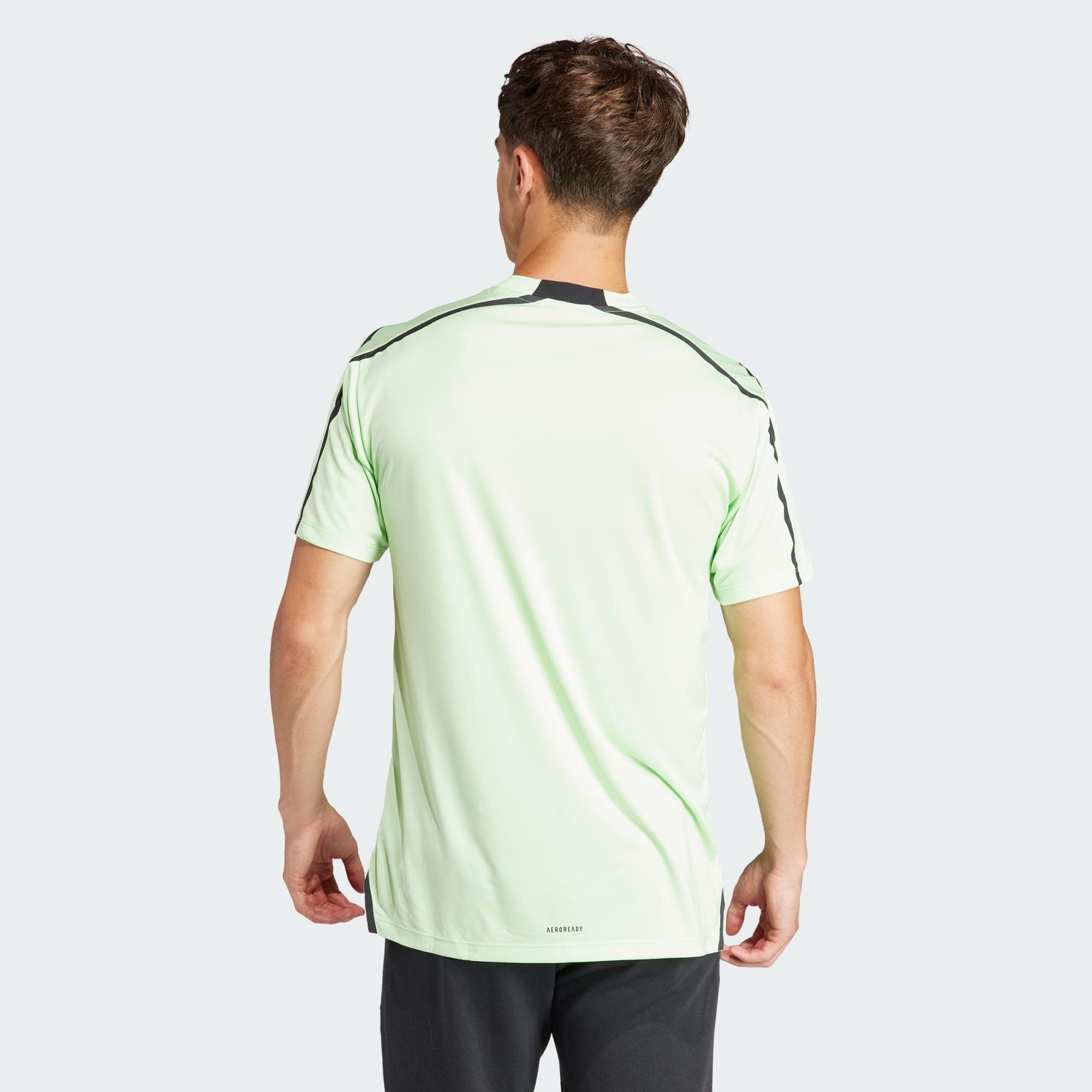 DESIGNED WORKOUT FOR / T-SHIRT Semi Black Funktionsshirt TRAINING Spark Performance adidas ADISTRONG Green