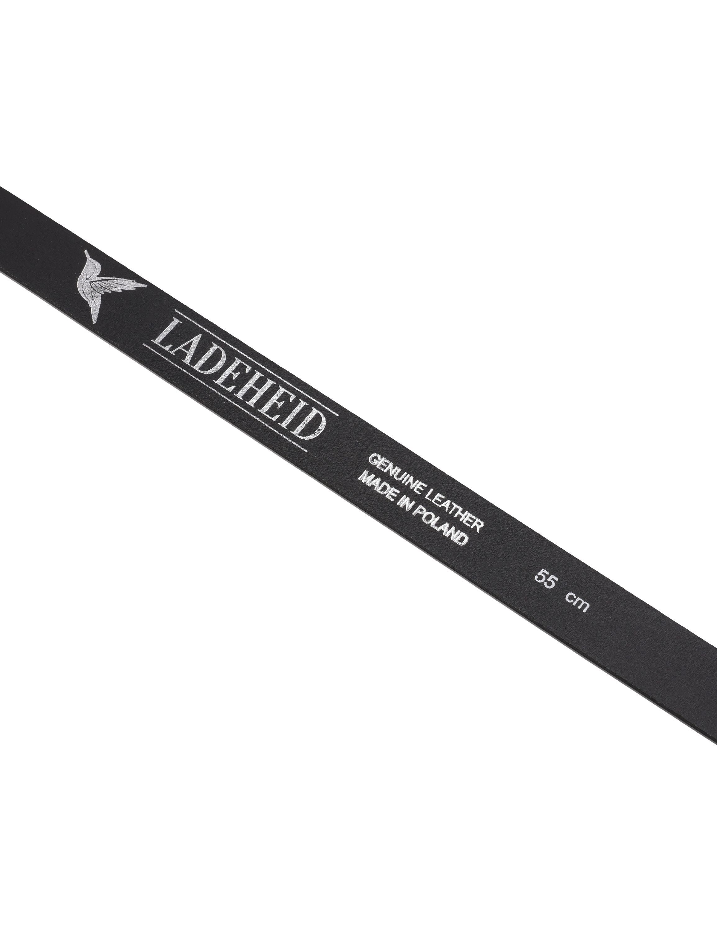 Ladeheid Ledergürtel Kinder Gürtel Ledergürtel 2,5 cm Breit K1D5 (1-St)