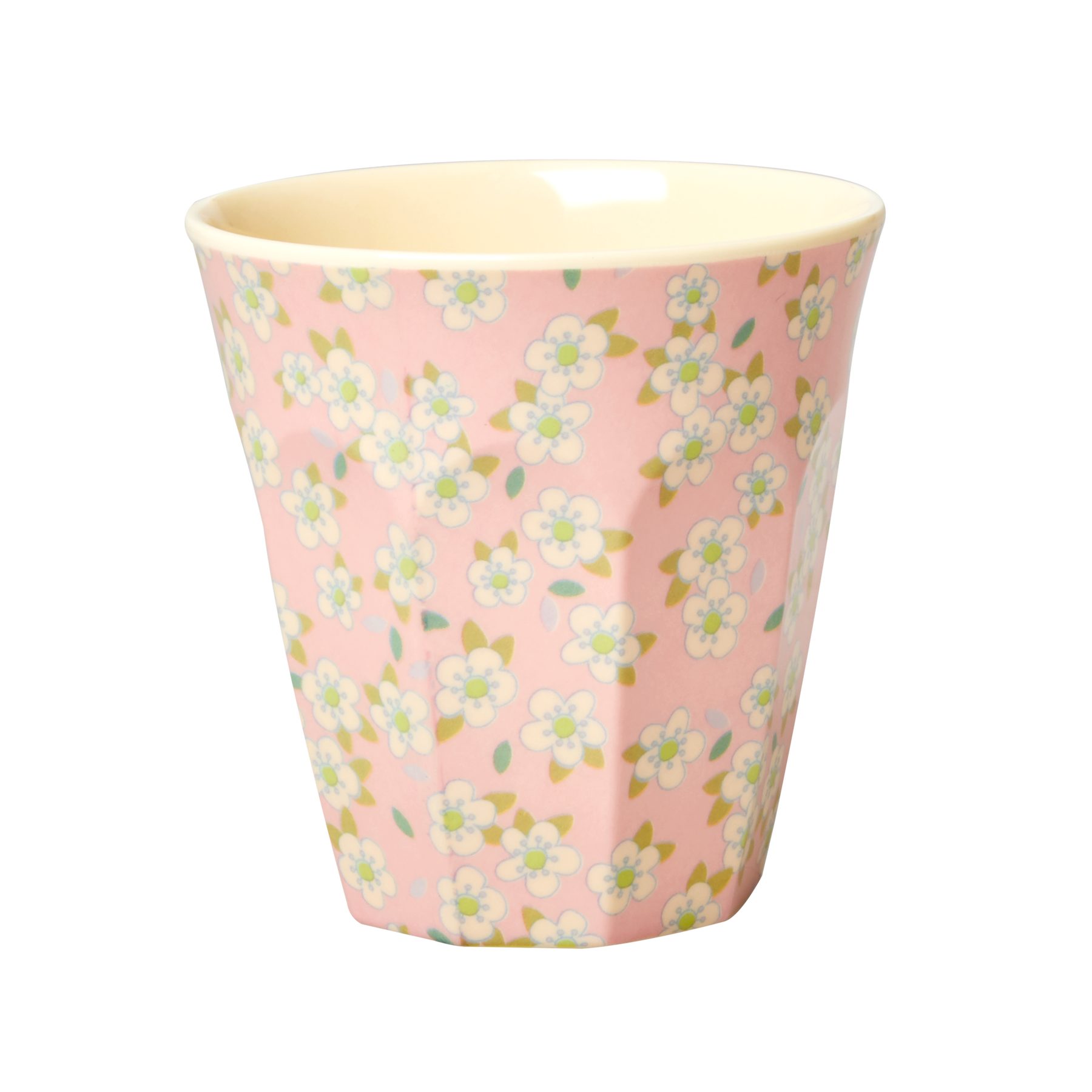 rice Becher Rice Melamin Becher Medium 3er Set - Blumenmuster, 3-tlg., Melamin