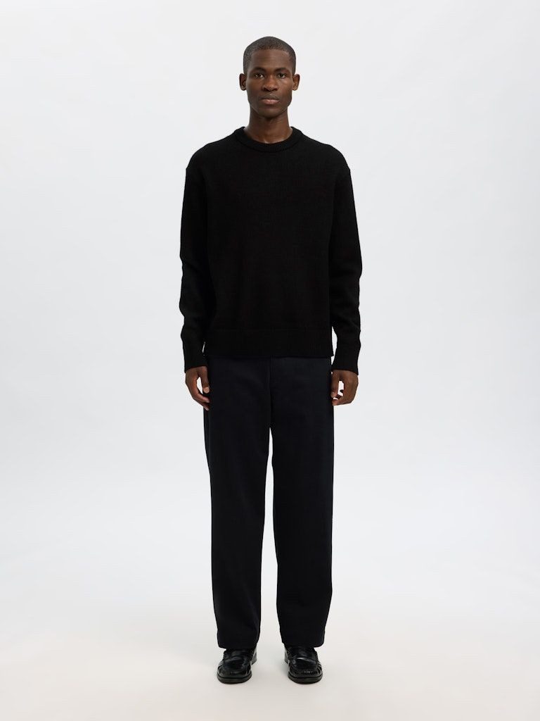 SELECTED HOMME Rundhalspullover SLHARNE