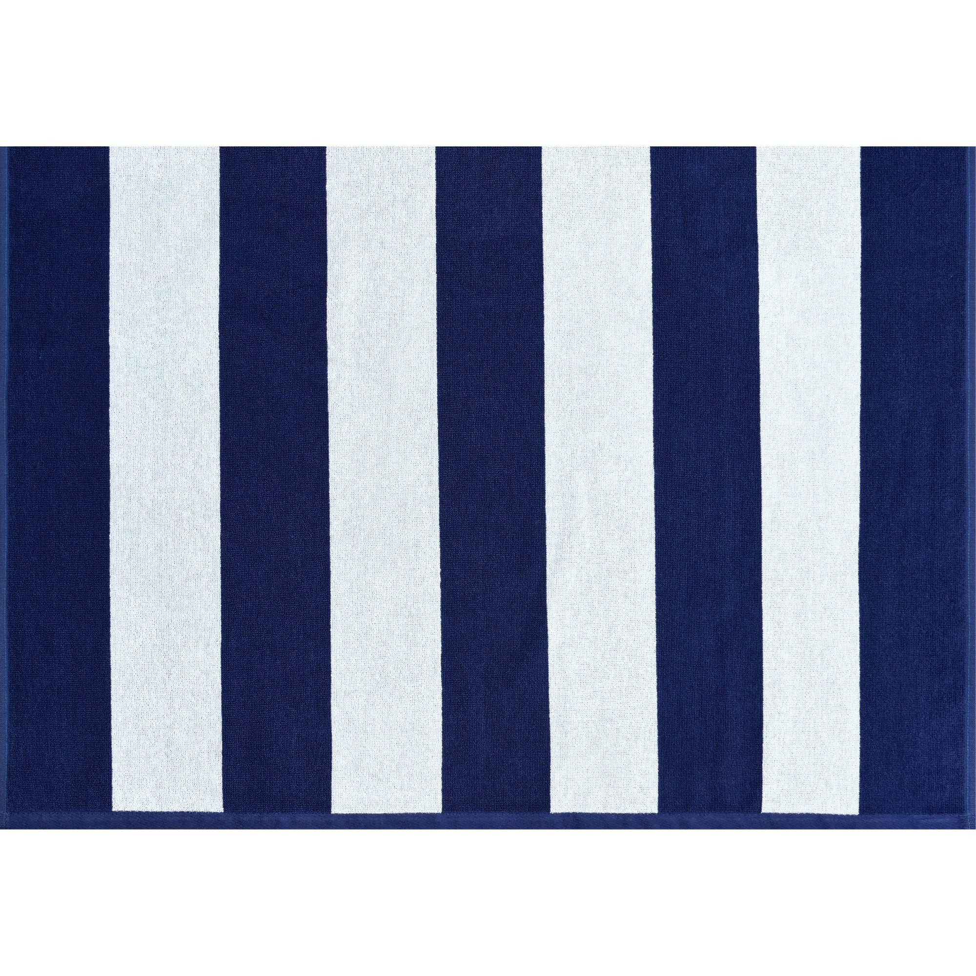 Cawö Home Strandtücher Beach Stripes 5582 Velours, 100% Baumwolle (1-St)