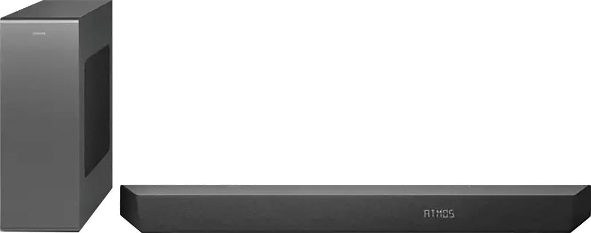 Philips TAB8507/10 Soundbar 3.1 (Bluetooth, WLAN, 300 W, mit kabellosem Subwoofer)