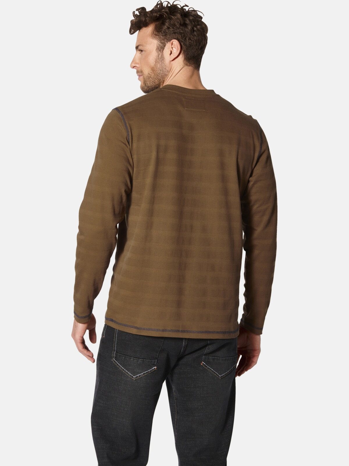 Babista Langarmshirt LUIMONO im dezenten Jacquardmuster günstig online kaufen