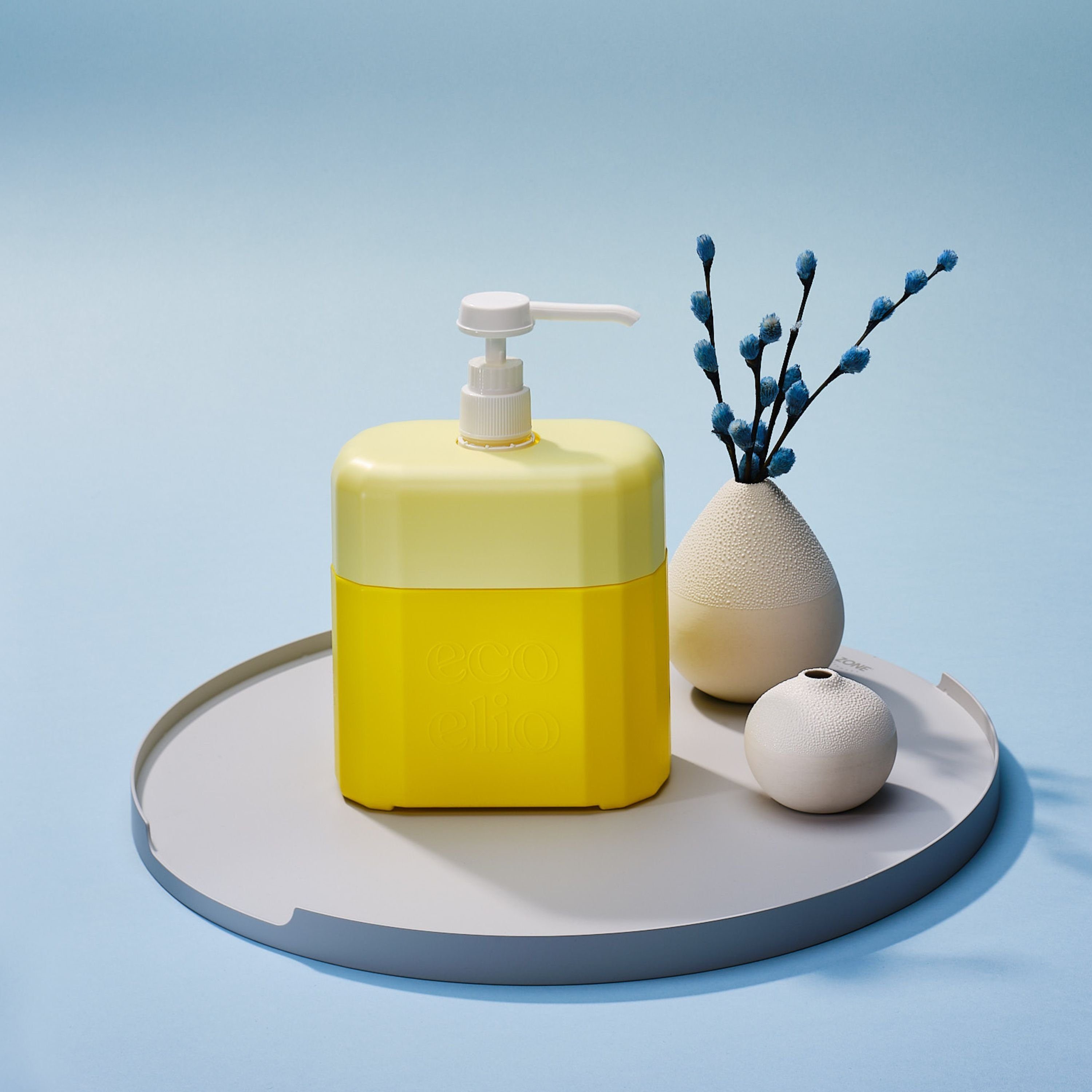 eco elio Sonnenschutzfluid LSF 50 Эко-товар & Hautverträglich 250ml incl., Spender Box, 4-tlg., + 2 Reisetuben, schnell einziehend