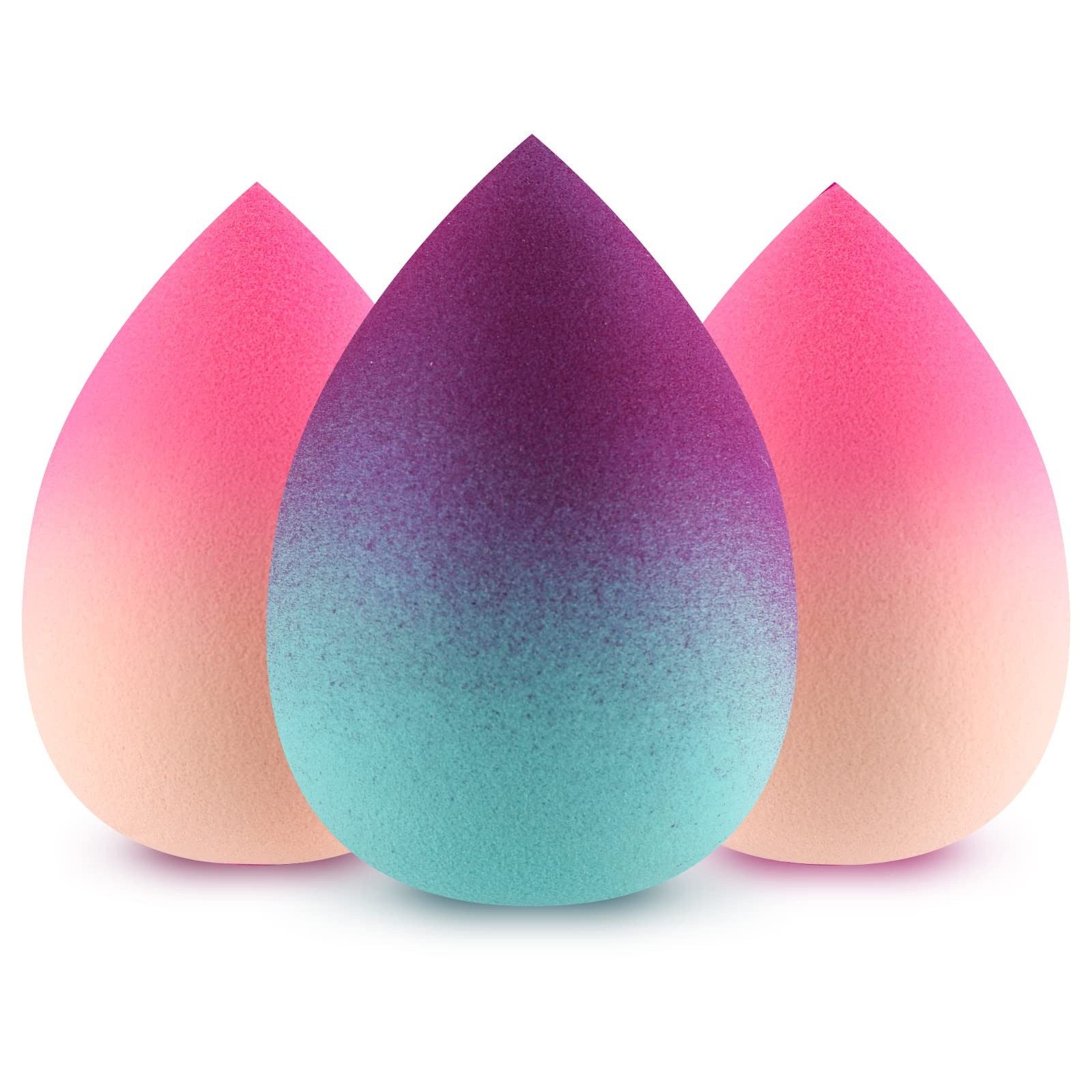 Bundviel Make-up Schwamm Make-up Sponge 3 Pieces-Set Extra Soft Make-up Sponge, 3 tlg.