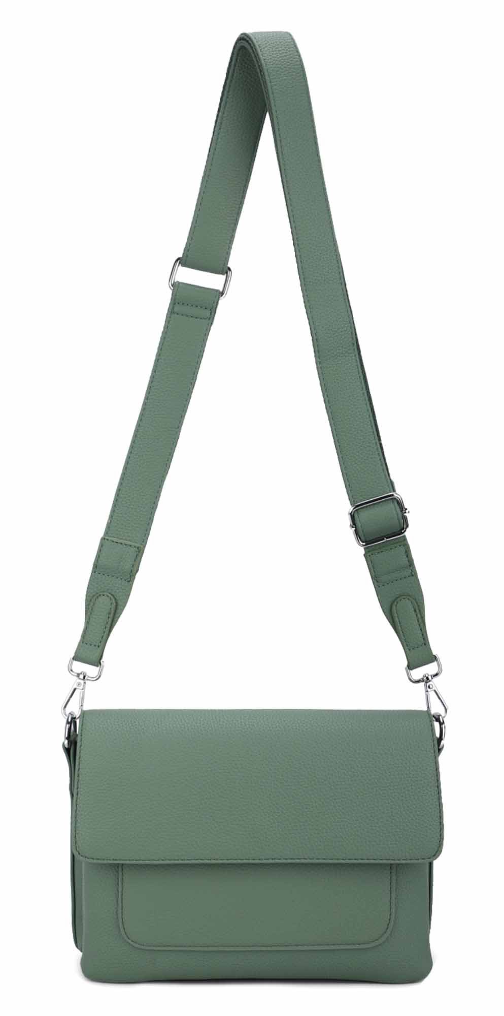 Schultertasche Damen Crossbody Bodybag Umhängetasche Messenger Brusttasche Crossover