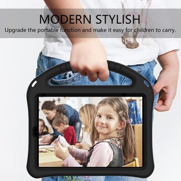 Wigento Tablet-Hülle Für Apple iPad Mini 6 2021 aufstellbare Tablet Tasche Schutzhülle Cover Schwarz