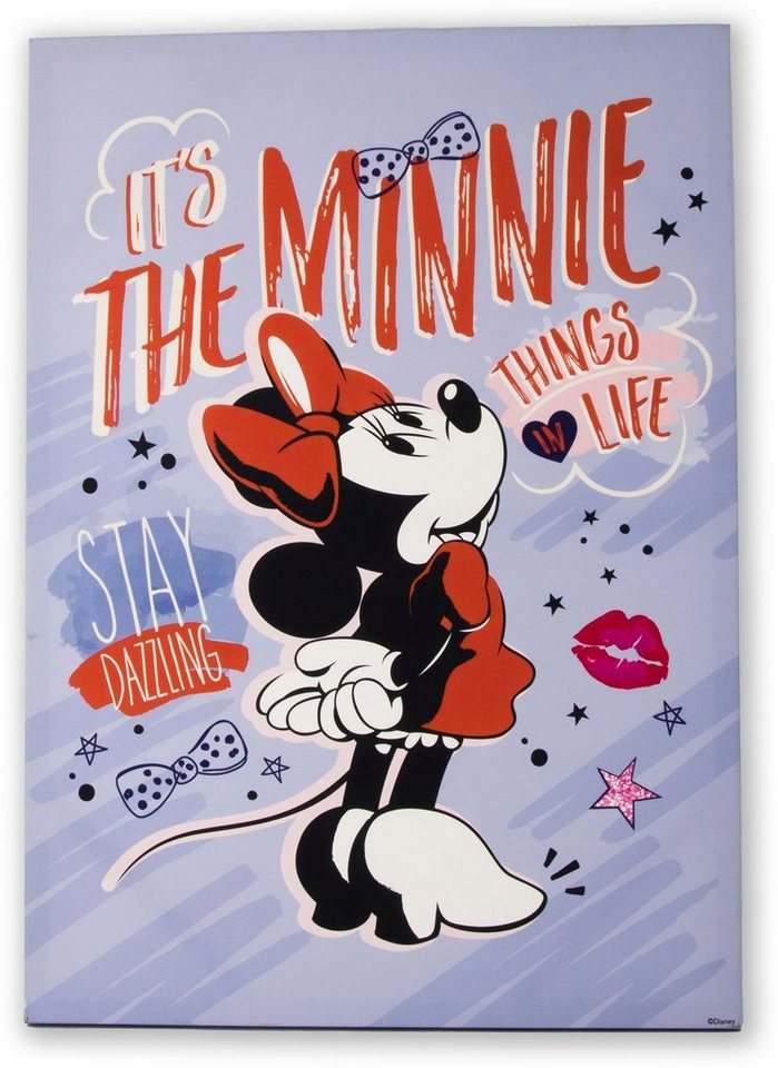 Disney Leinwandbild Minnie Stay Dancing, (1 St)