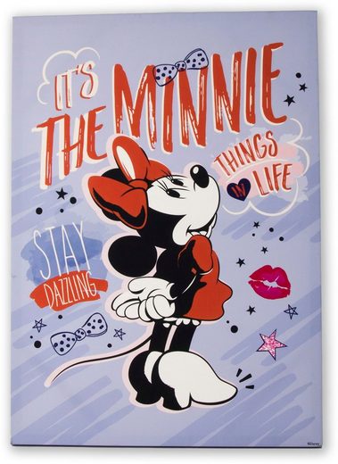 Disney Leinwandbild »Minnie Stay Dancing«, (1 Stück)