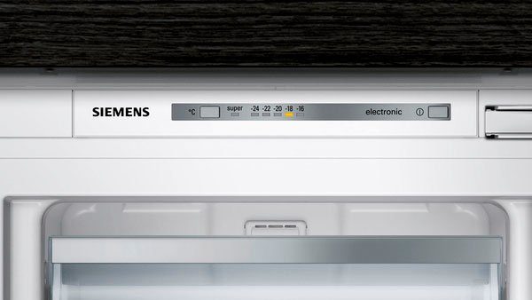 SIEMENS Einbaugefrierschrank iQ500 GI21VAFE0, 87,4 cm hoch, 55,8 cm breit, Low Frost: geringere Eisbildung & schnelleres Abtauen