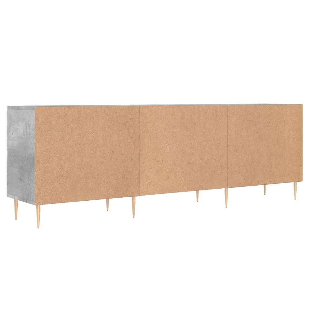 vidaXL TV-Schrank (1-St) Holzwerkstoff 150x30x50 TV-Schrank cm Betongrau