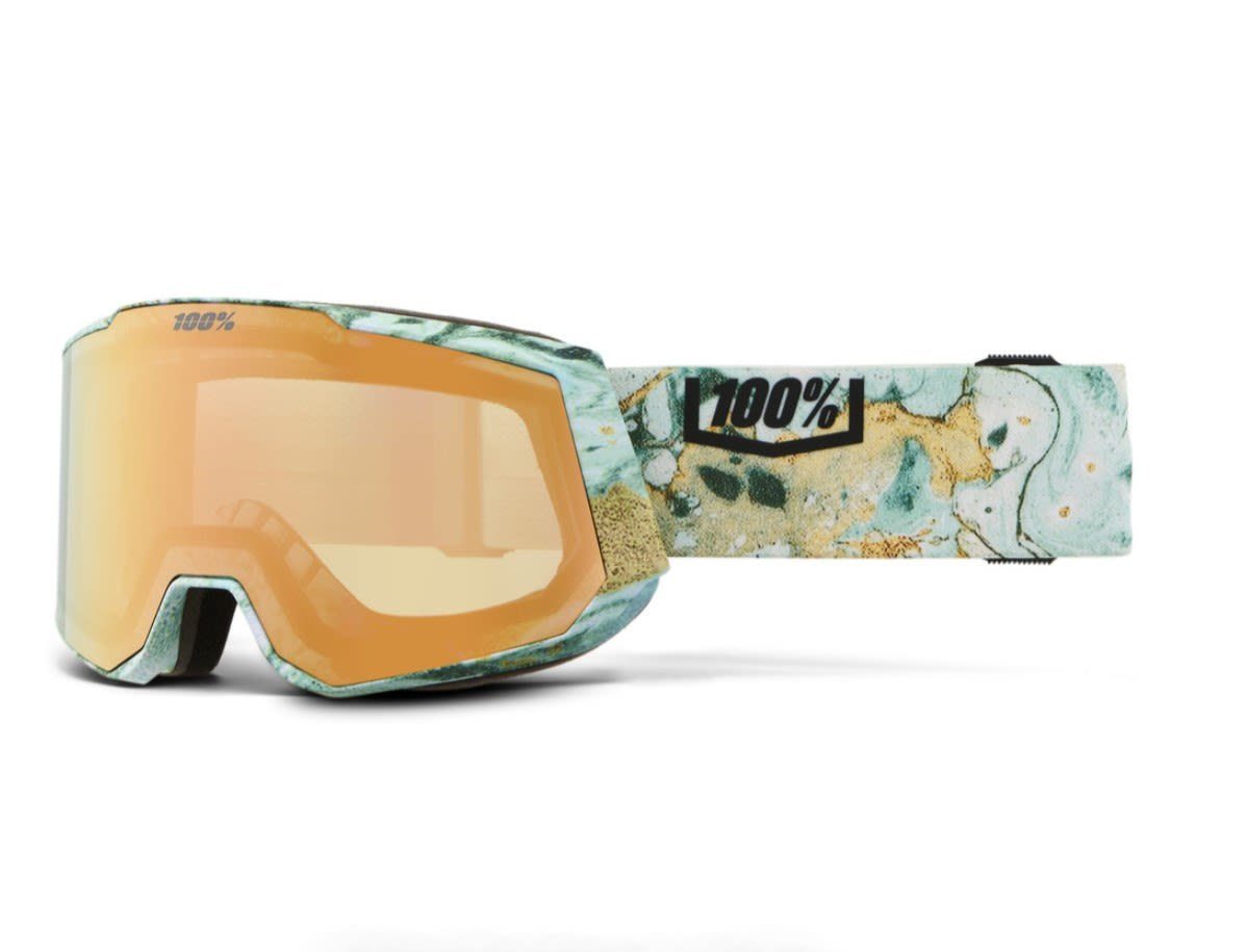 100% Skibrille 100% Snowcraft Xl Hiper Accessoires HiPER Fossil - Copper ML Mirror