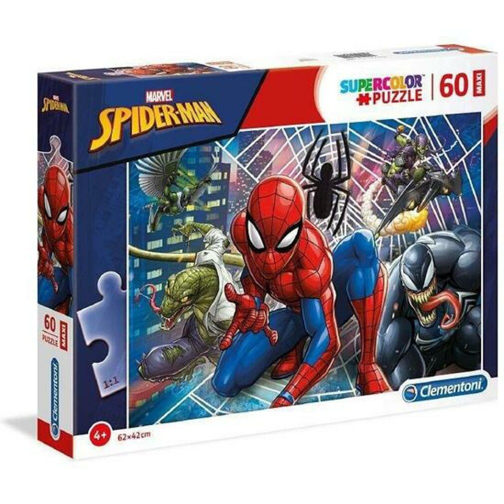 Puzzle CLEMENTONI Puzzle Spiderman MAXI 60 Teile
