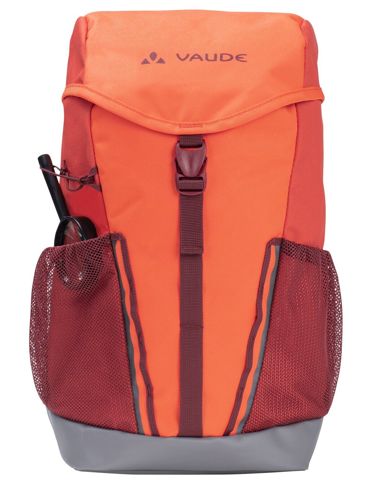 VAUDE Trekkingrucksack Puck 10, Kinderrucksack inklusive Regenhülle und Sitzmatte, 10 Liter