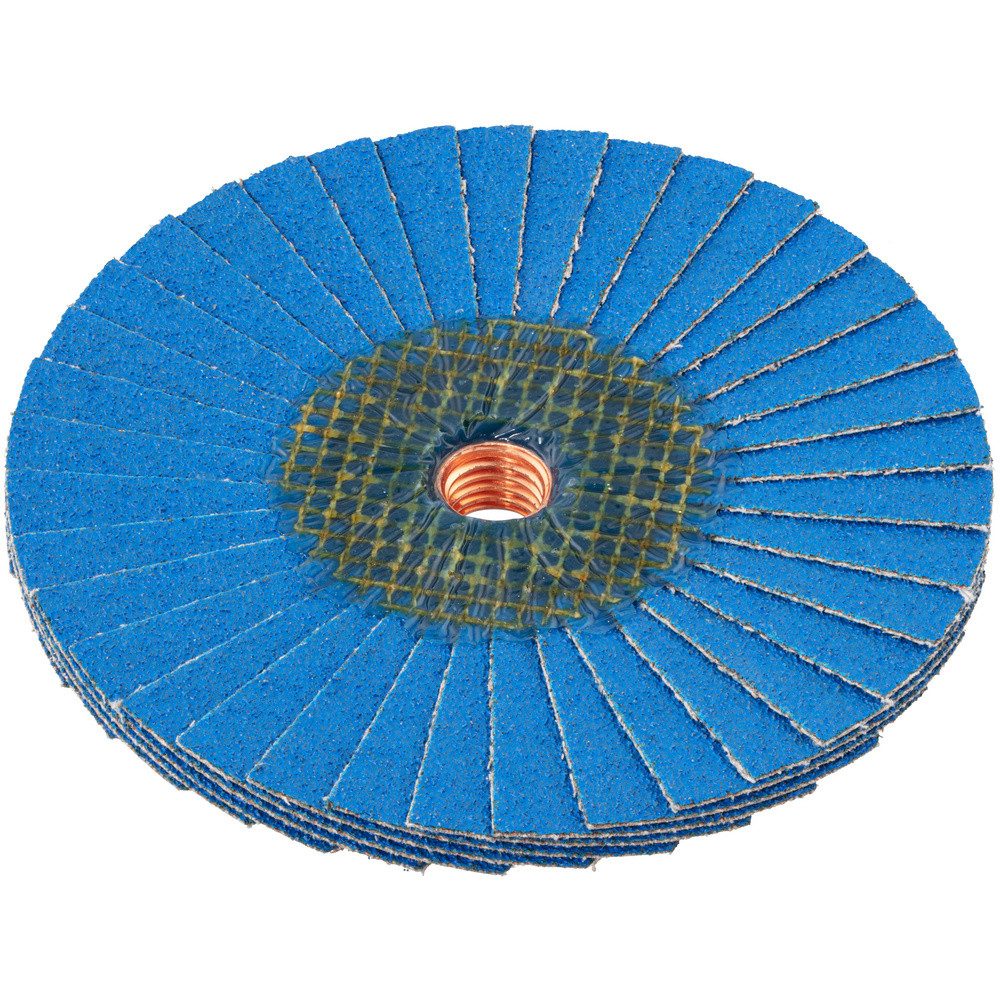 LUKAS-ERZETT Schleifscheibe LUKAS-ERZETT A272712504018 Fächerschleifscheibe Durchmesser 125 mm Kör