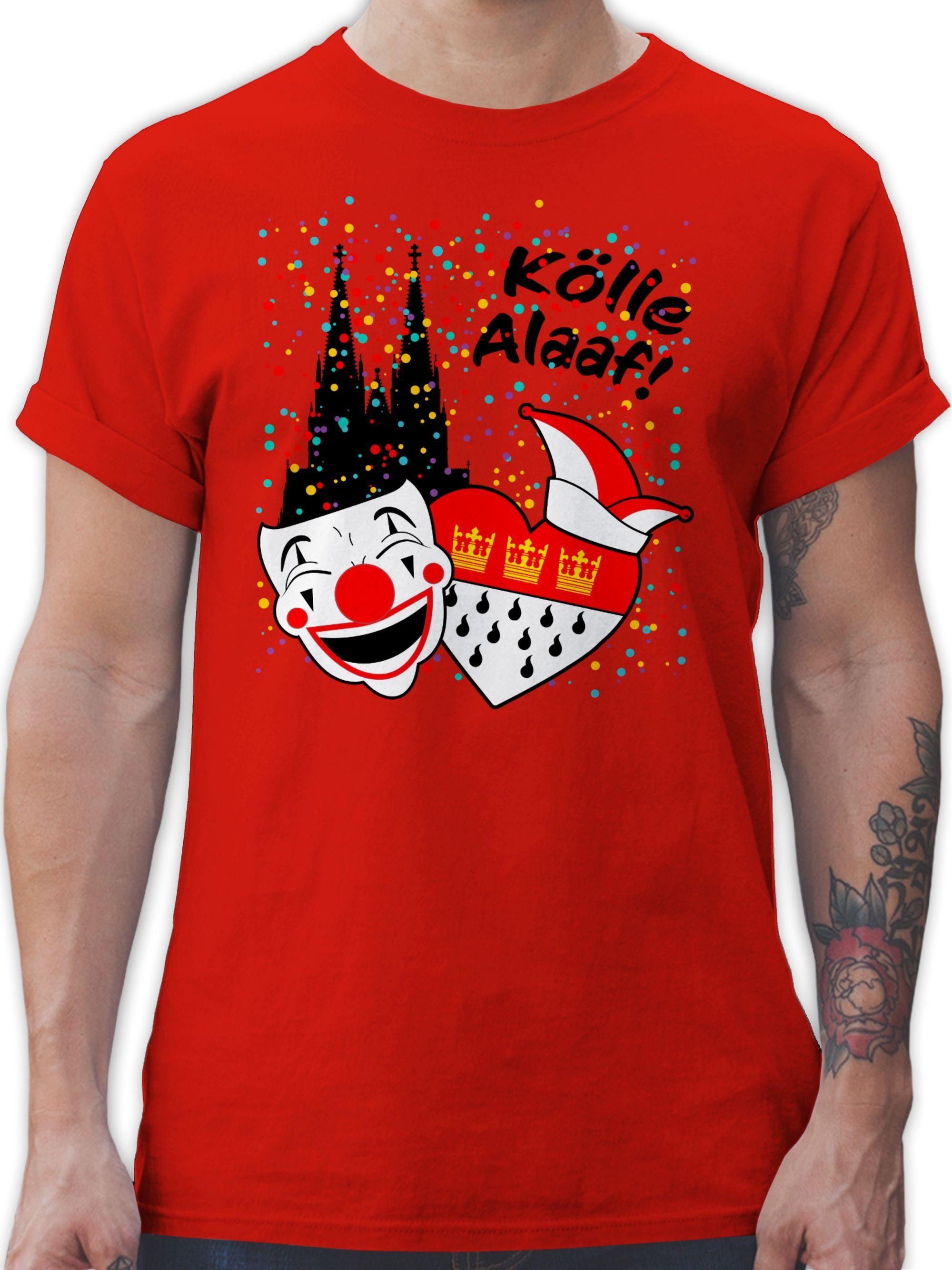 Shirtracer T-Shirt Kölle Alaaf Kostüm Köln günstig online kaufen
