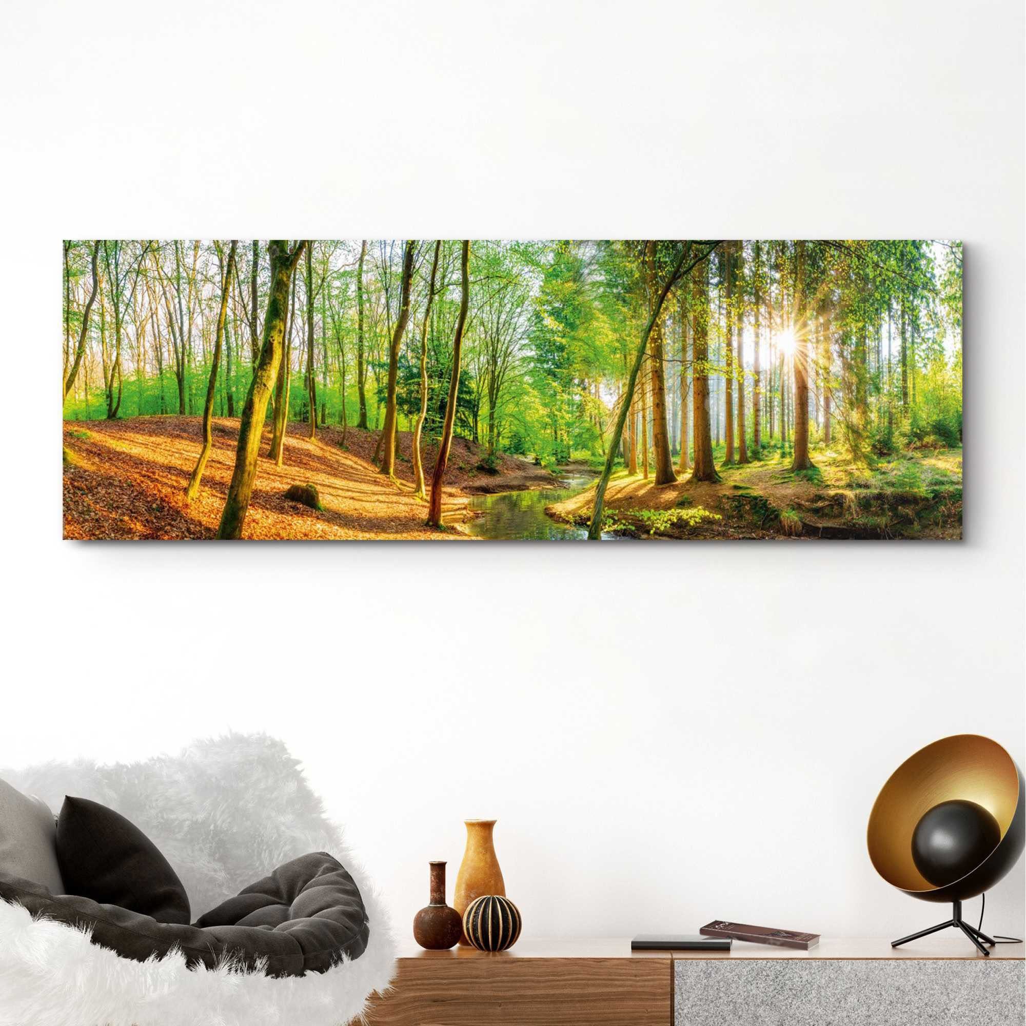 Reinders! Wandbild Sonniger Wald