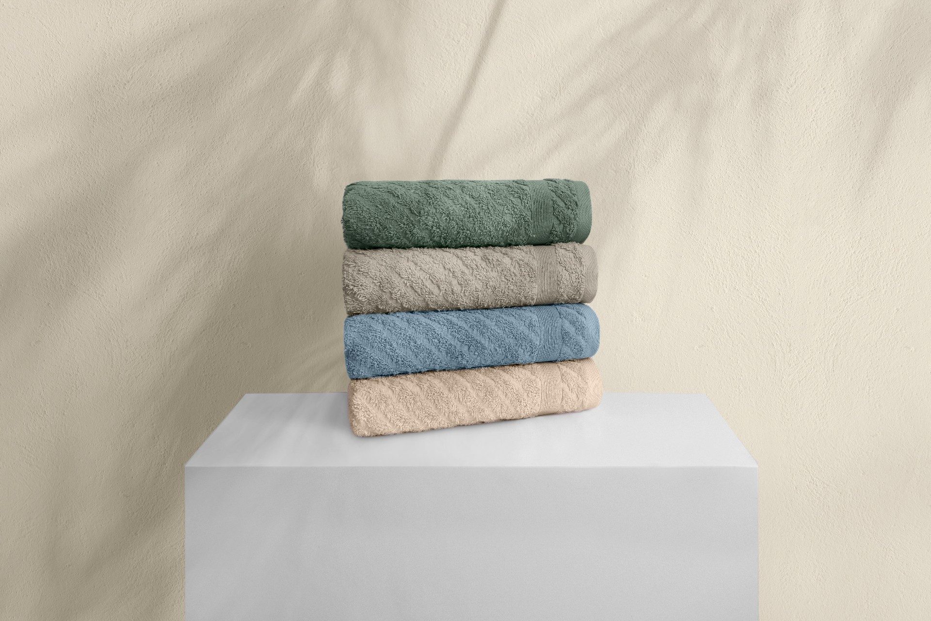 L'Essentiel Maison Handtücher 100% COTTON, 50 x 90 cm (4 Pieces) T1149, (4-St)