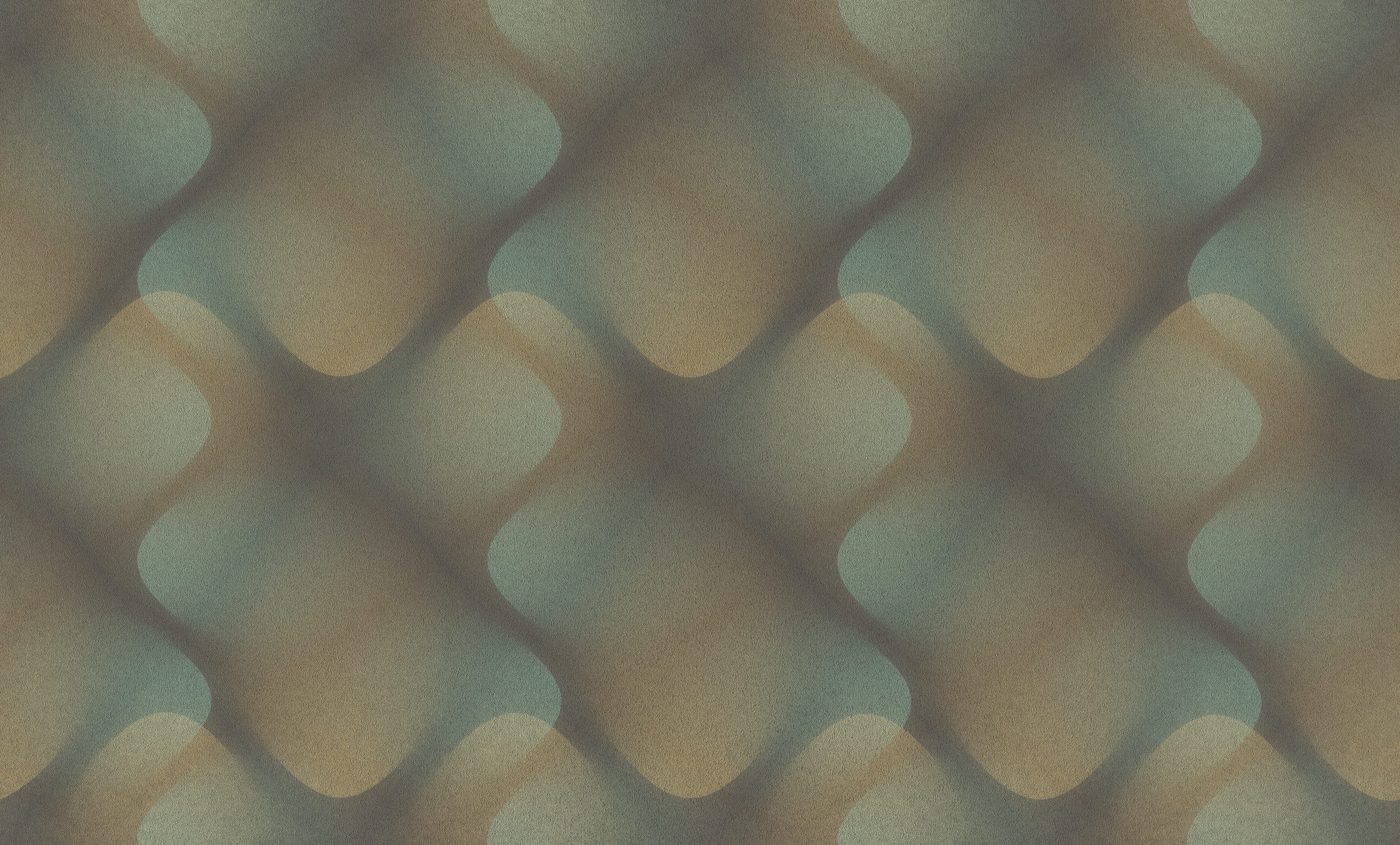 Rasch Vliestapete, leicht gekörnt, Retro, (1 St), doppelbreit (106cm)