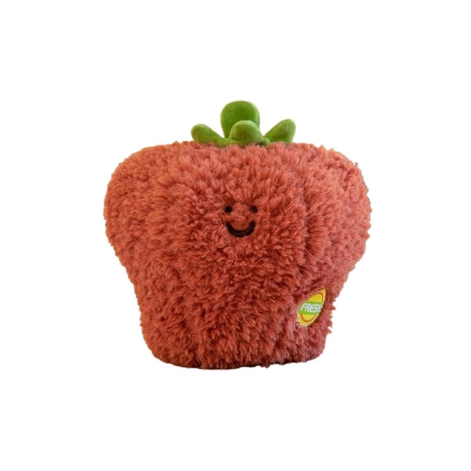 LuxusKollektion Kuscheltier Plüschtier Paprika Obst Gemüse Kuscheltier Babys 20 cm Paprika