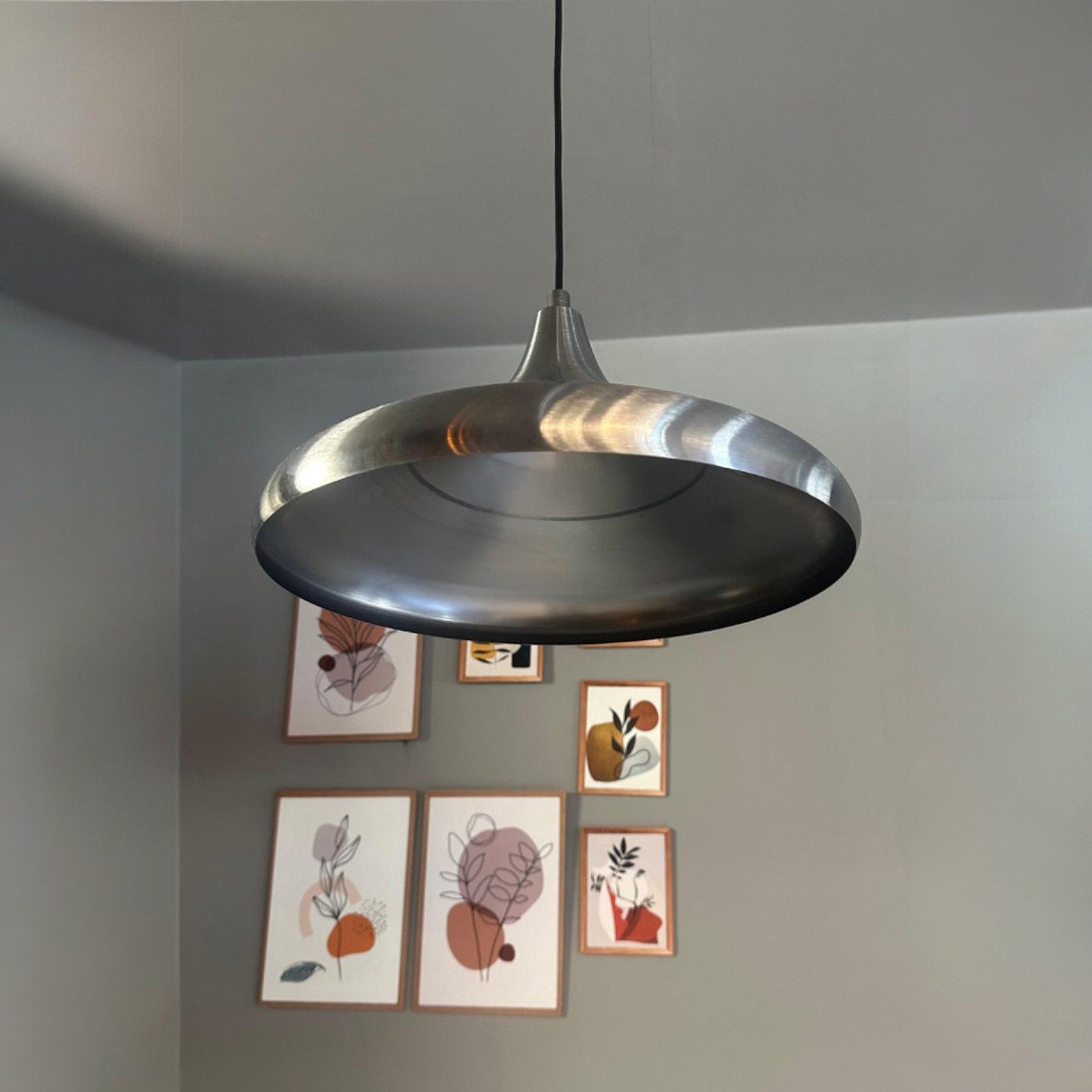 Bamyum Pendelleuchte Bamyum Pendelleuchte Durchmesser 35 cm E27 Metall Mode günstig online kaufen