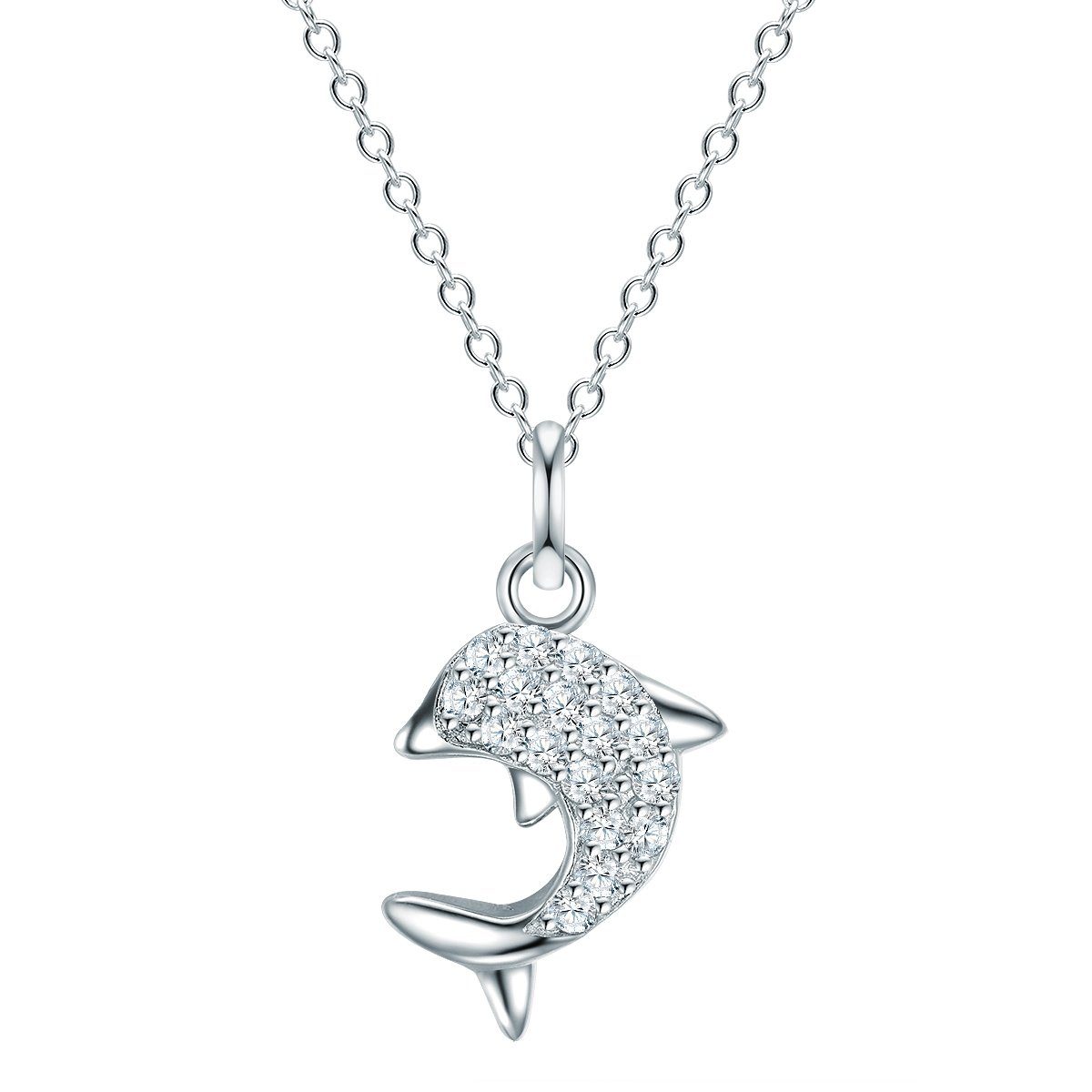 Rafaela Donata Silberkette Delfin silber, aus Sterling Silber