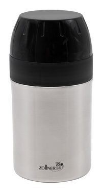 ZOLLNER24 Thermobehälter, mit klappbaren Besteck, 400 ml, isoliert bis zu 5 Stunden, BPA frei