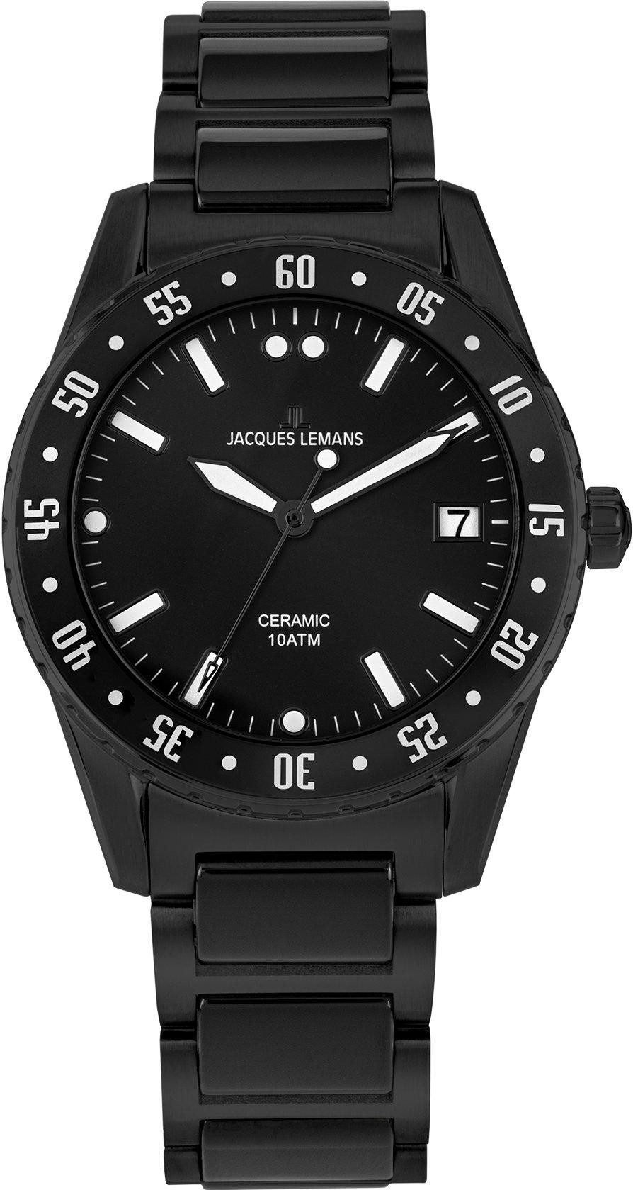 Jacques Lemans Keramikuhr Liverpool Herrenarmbanduhr