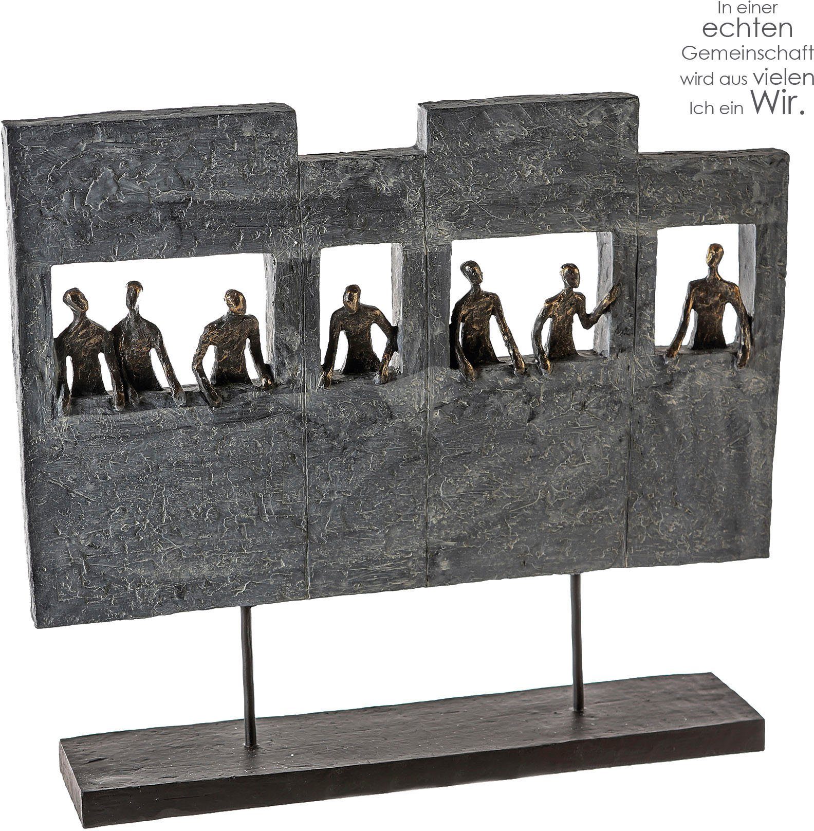 Skulptur by Produktart: Skulptur Dekofigur Casablanca Freundschaft, St), (1 Figur, Dekoobjekt, Gilde Skyline